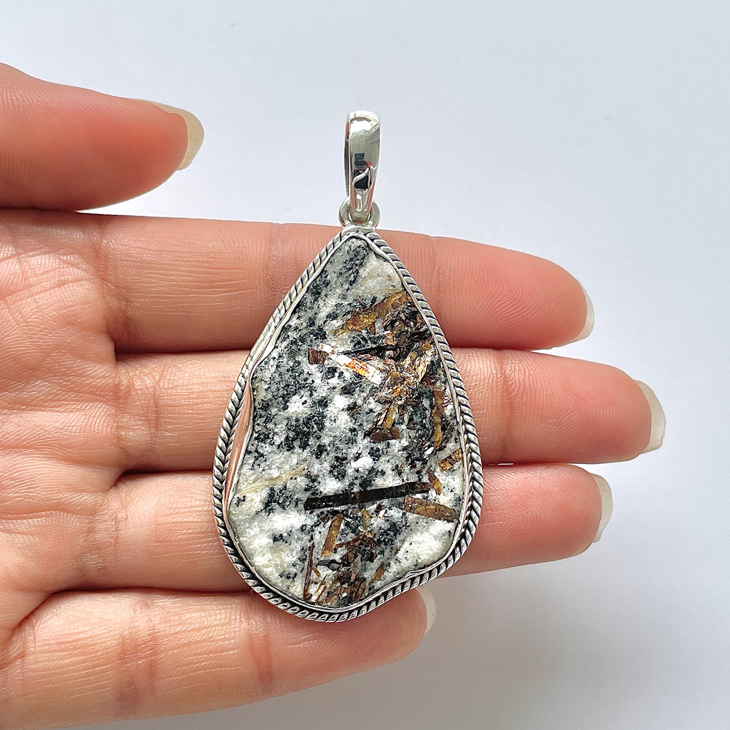 Astrophyllite Pendant-(AST-1-38)