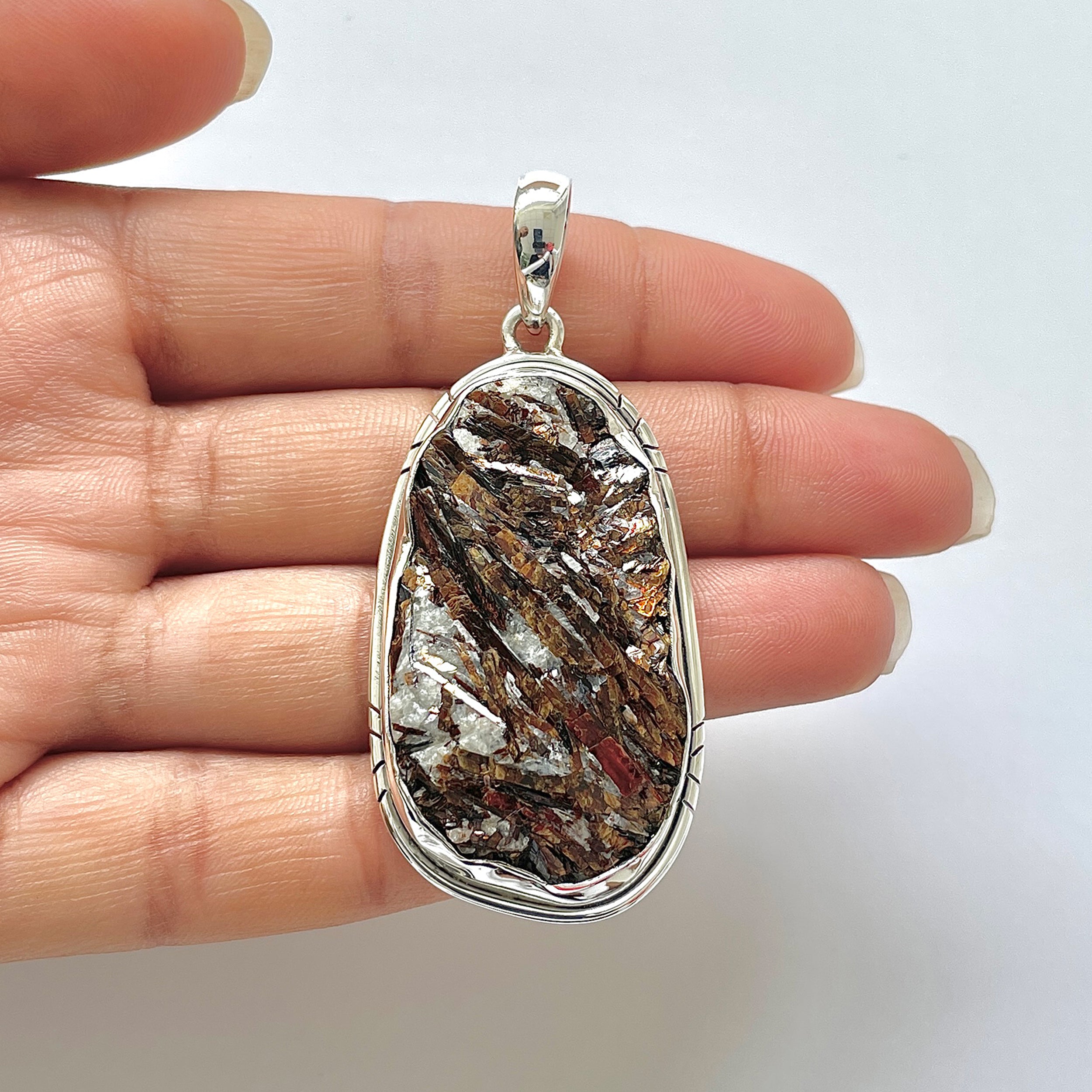 Astrophyllite Pendant-(AST-1-39)