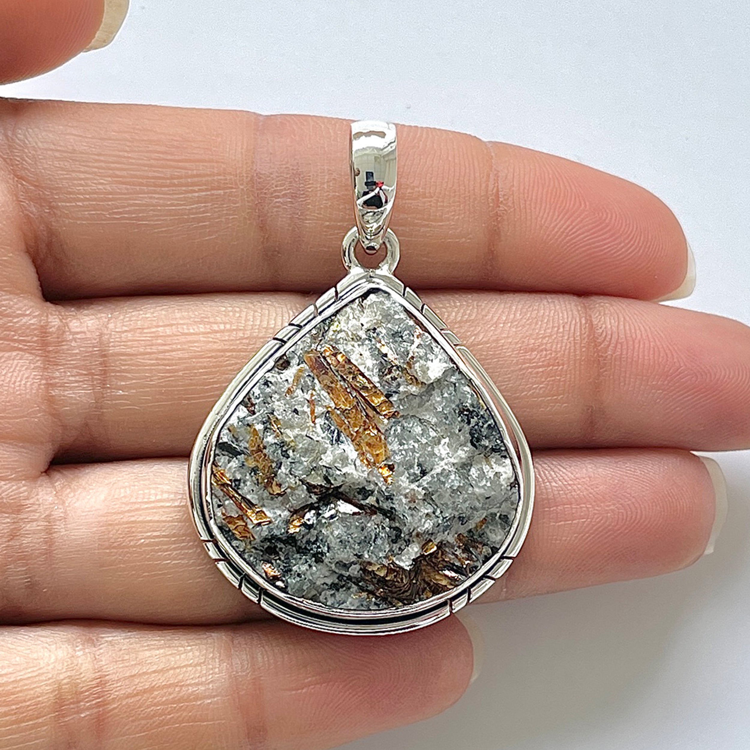 Astrophyllite Pendant-(AST-1-49)