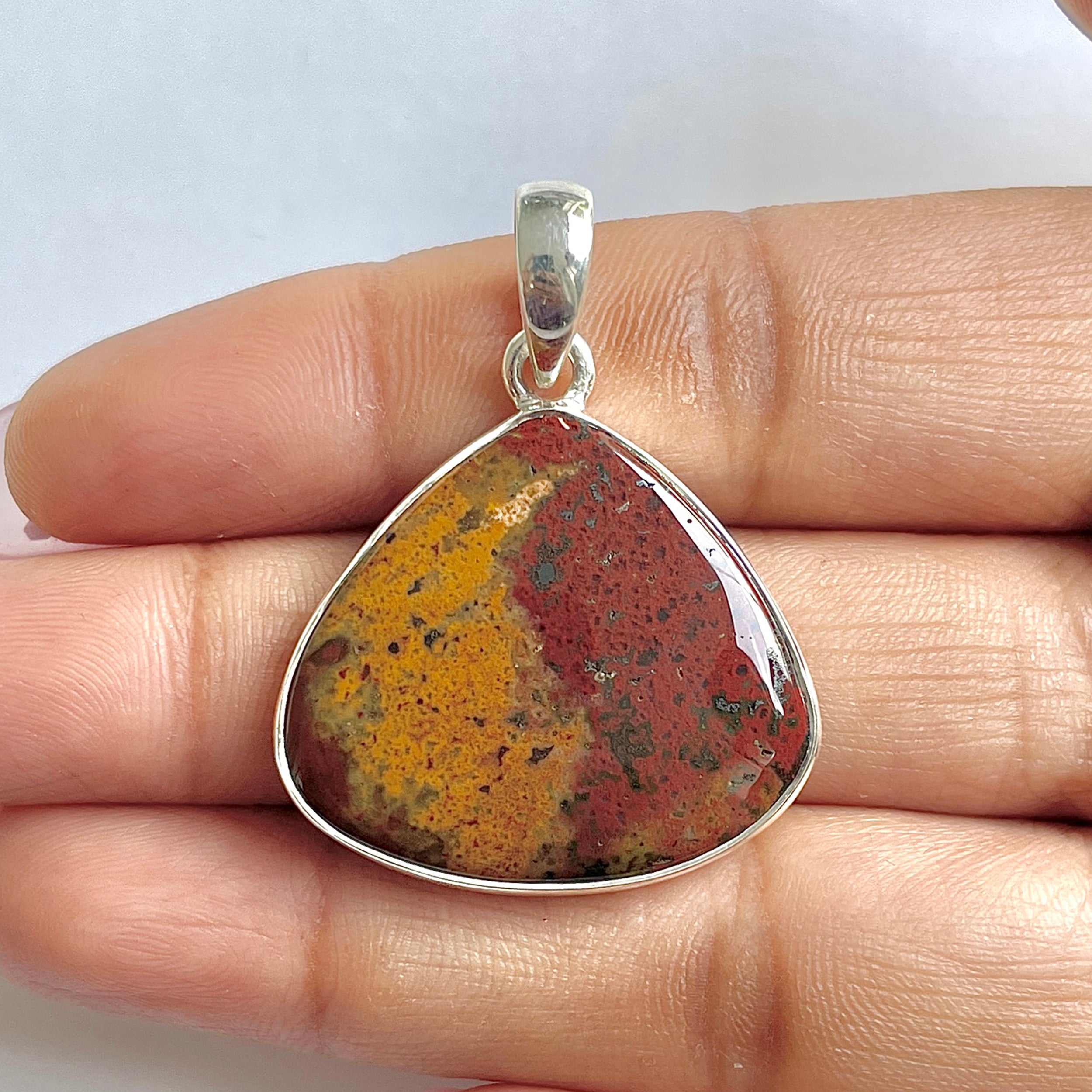 Blood stone Pendant-(BDS-1-4)