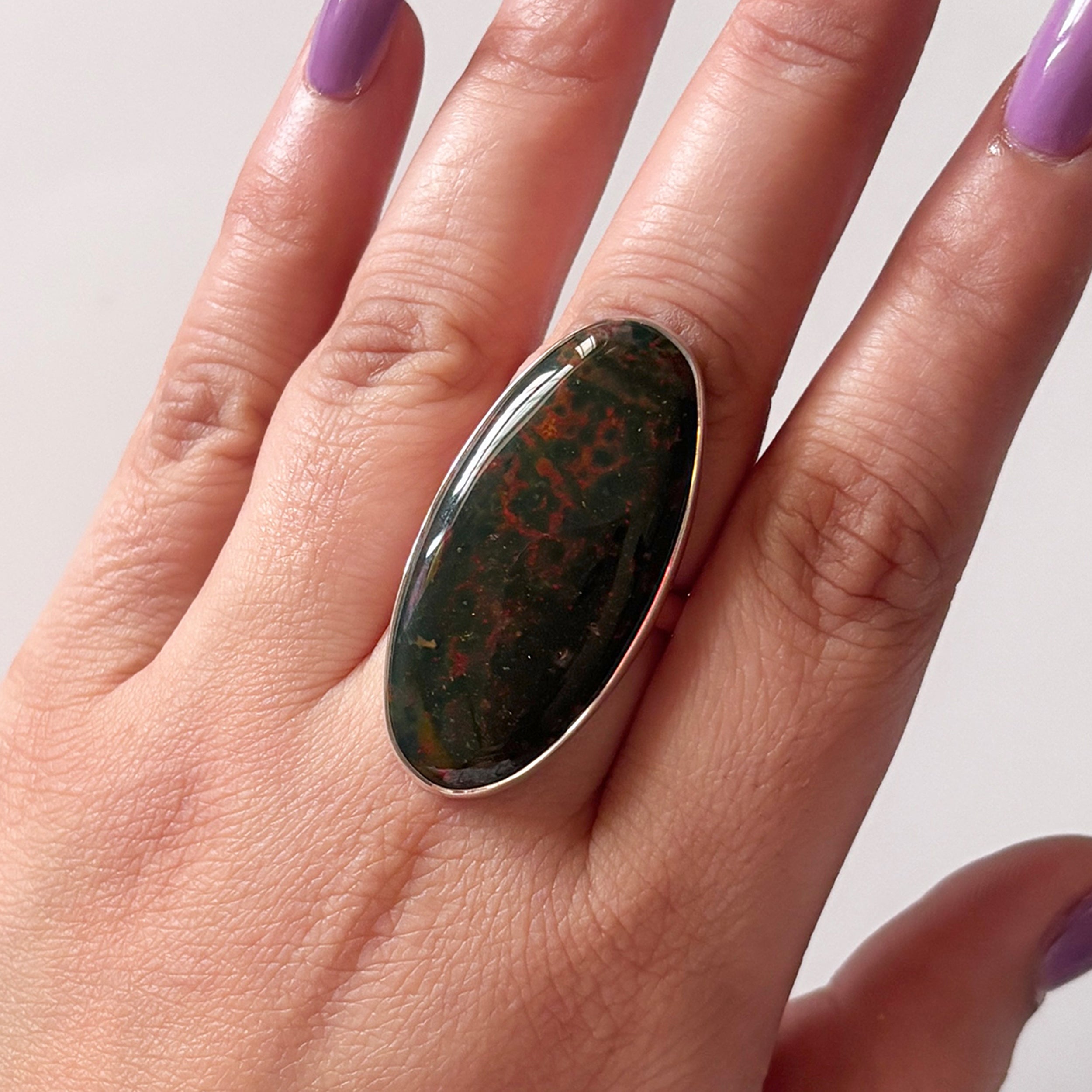 Blood Stone Ring-(BDS-2-11)