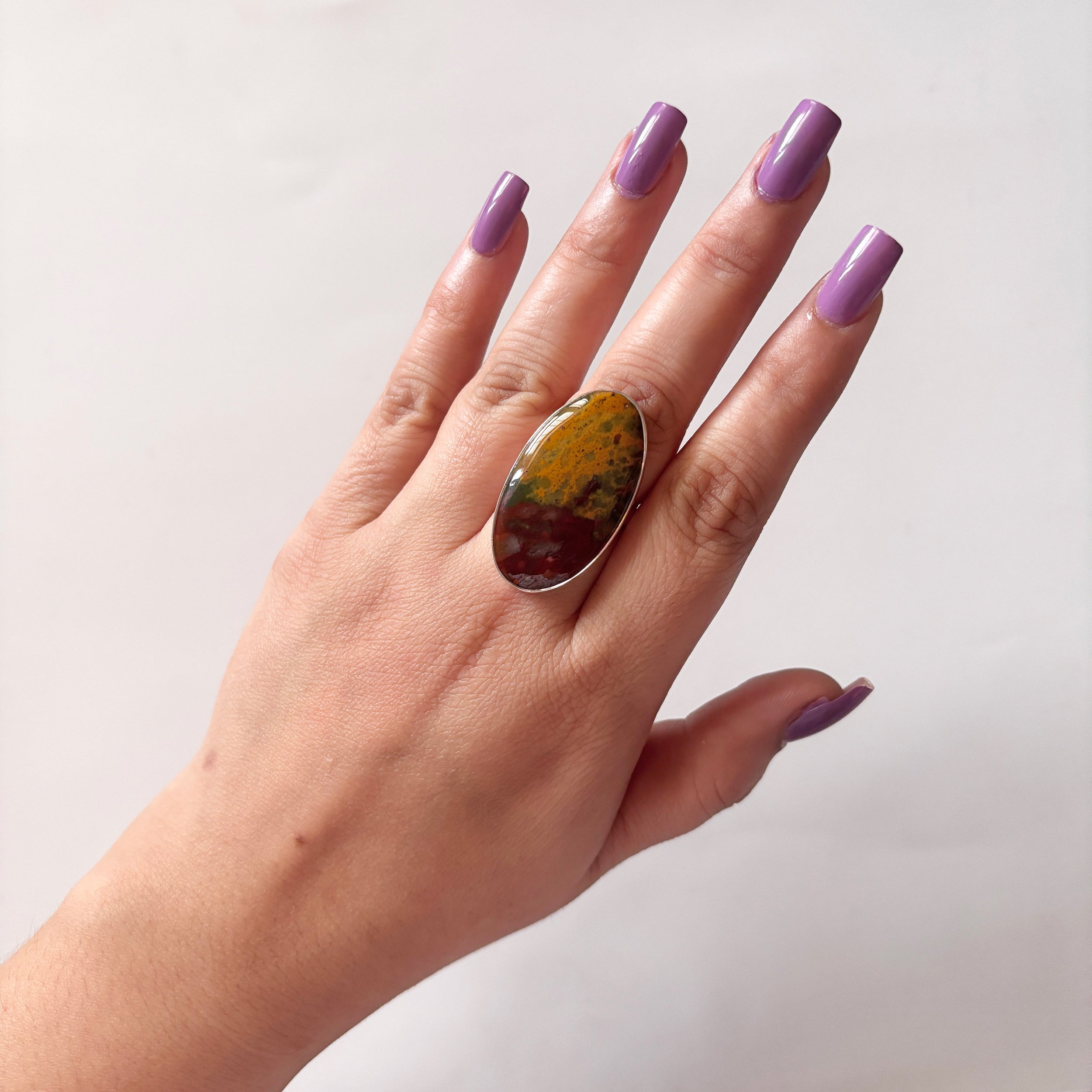 Blood Stone Ring-(BDS-2-29)