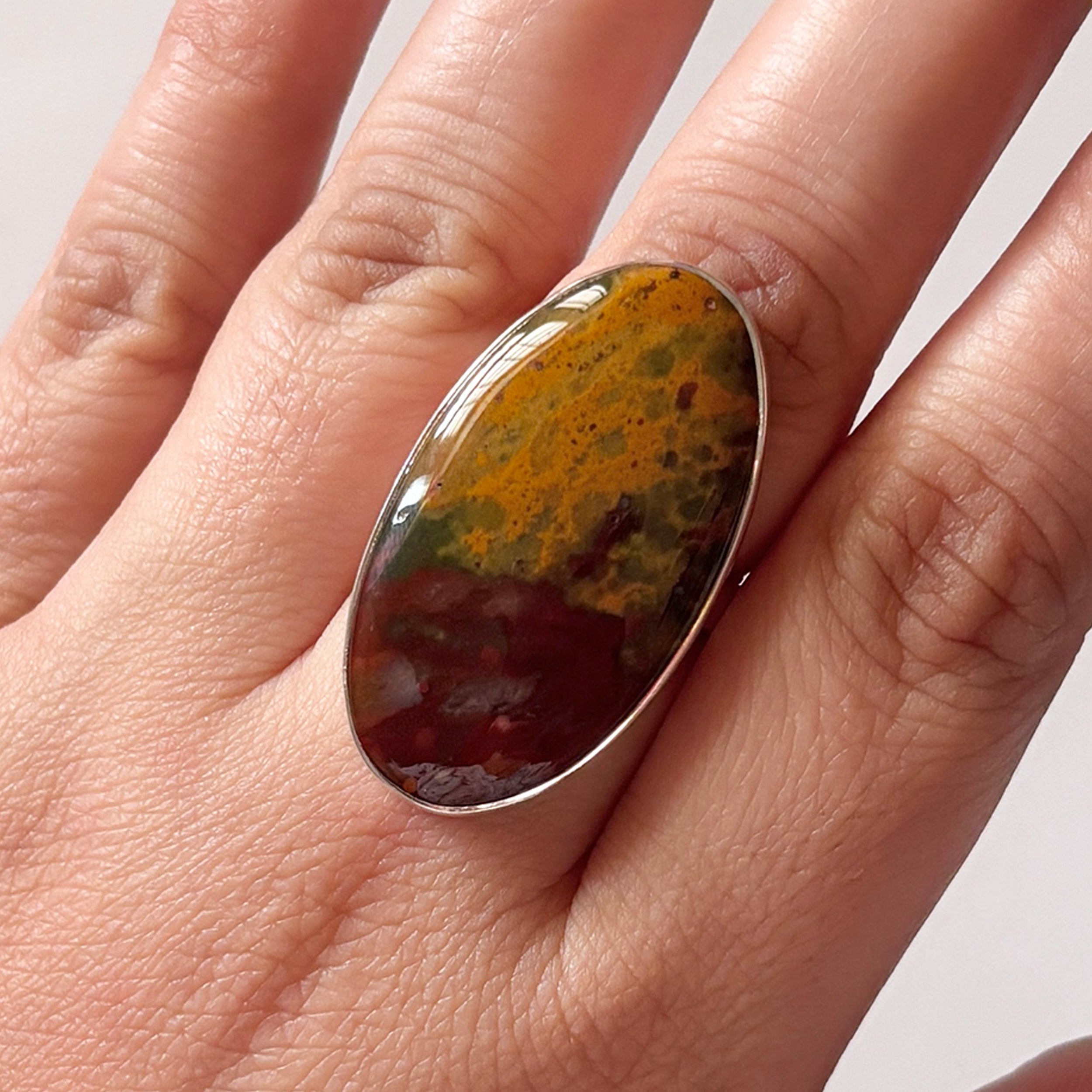 Blood Stone Ring-(BDS-2-29)