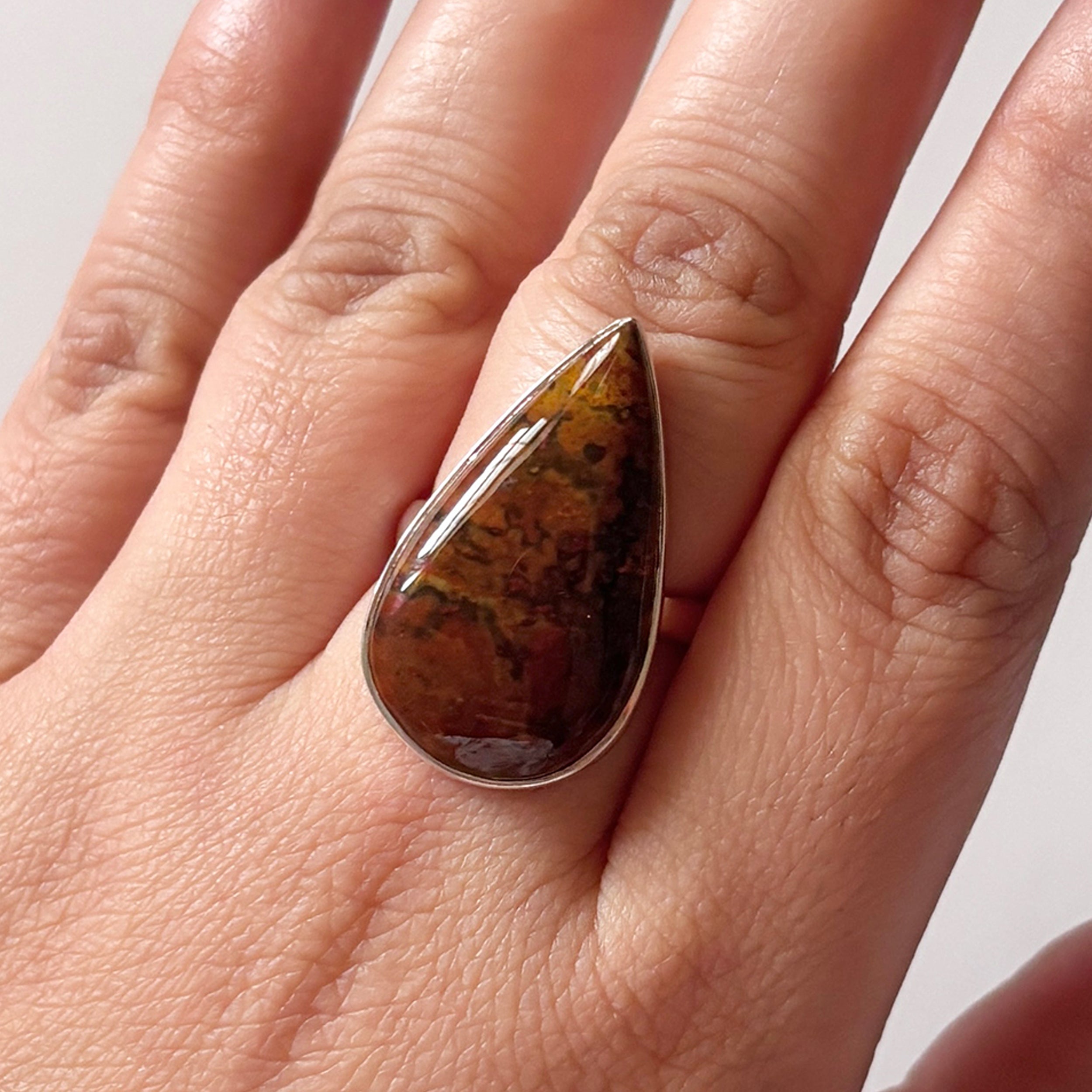 Blood Stone Ring-(BDS-2-4)
