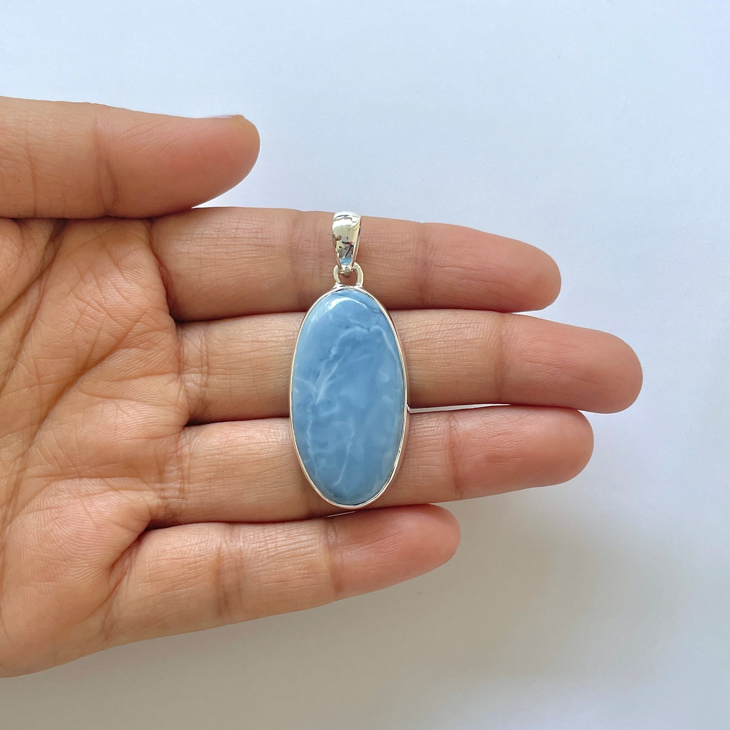 Blue Opal Pendant-(BLO-1-16)