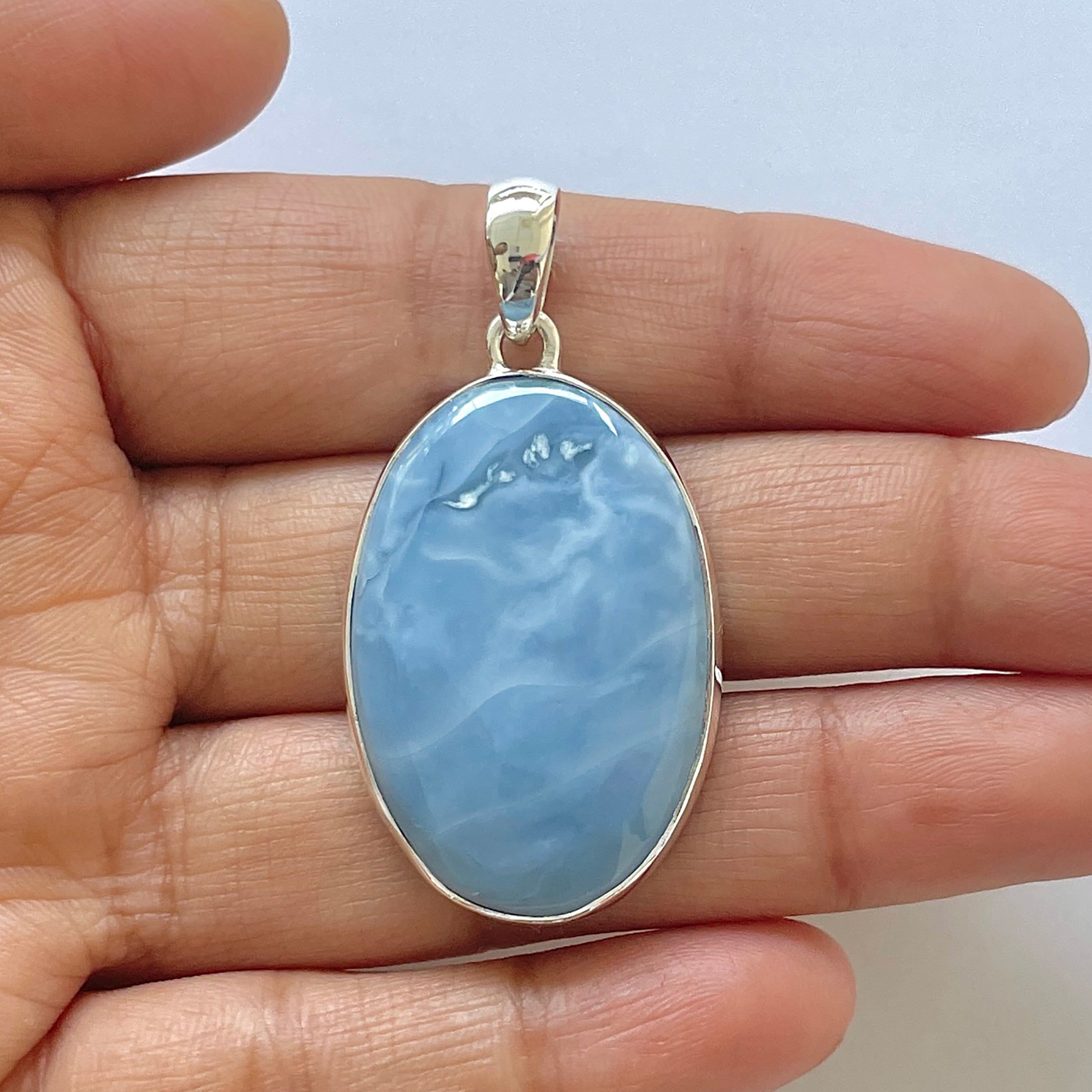 Blue Opal Pendant-(BLO-1-26)