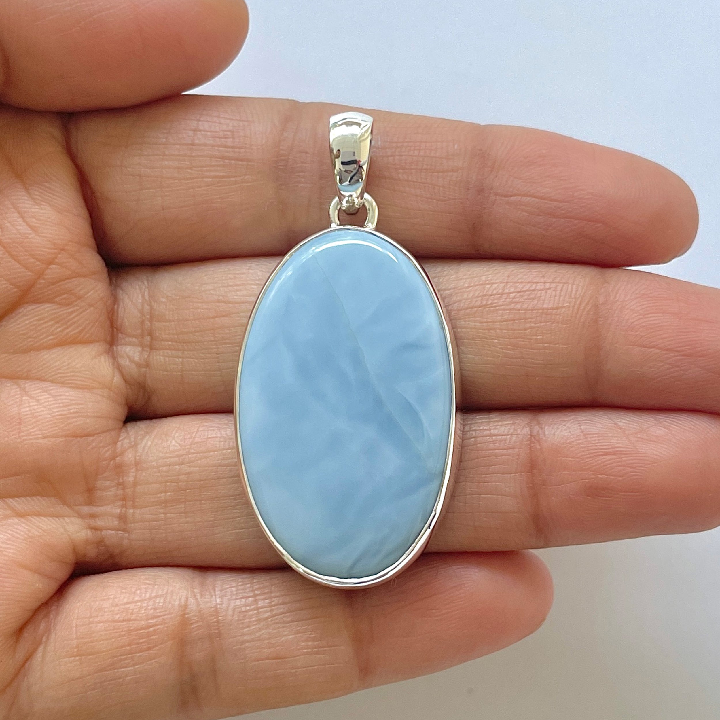 Blue Opal Pendant-(BLO-1-27)