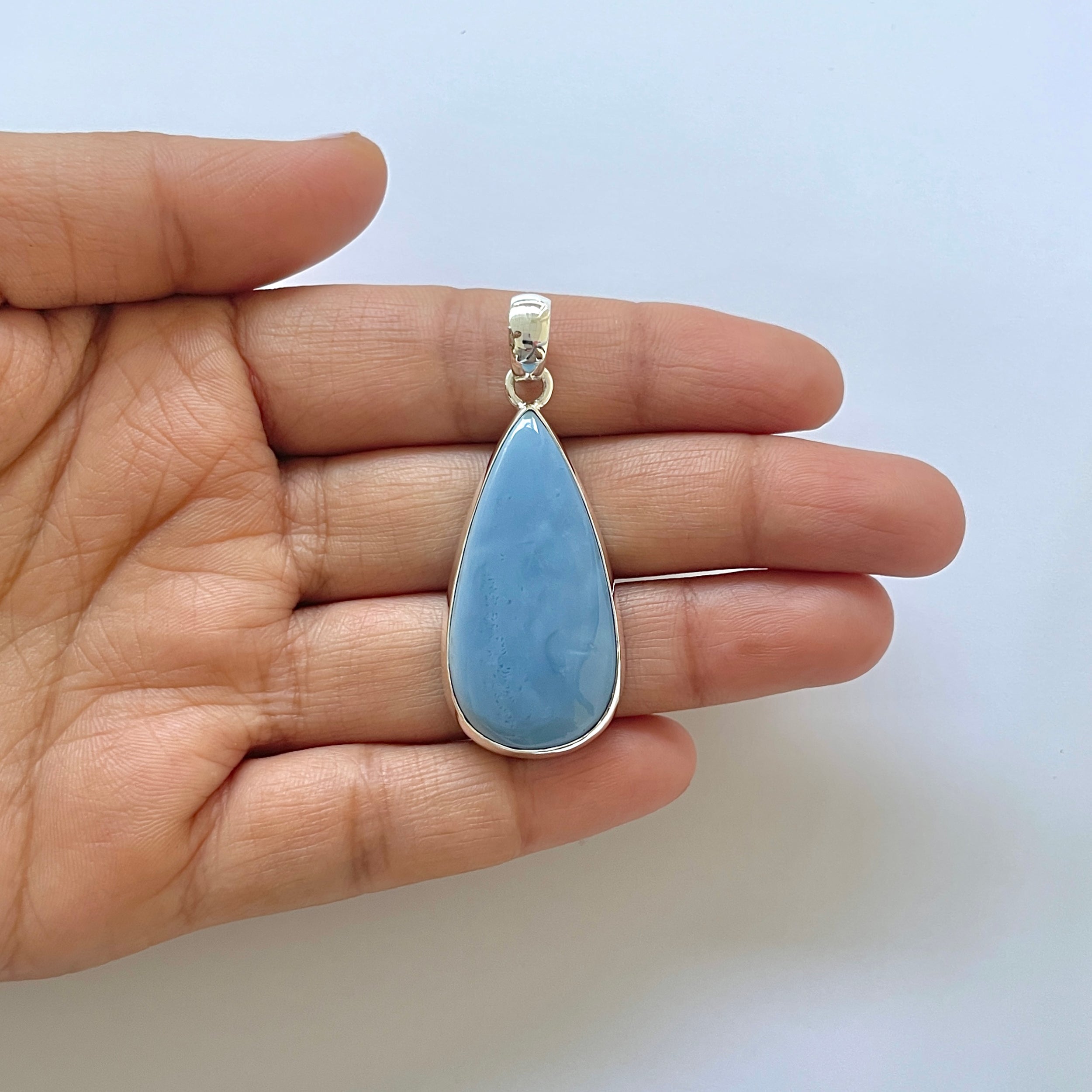 Blue Opal Pendant-(BLO-1-29)