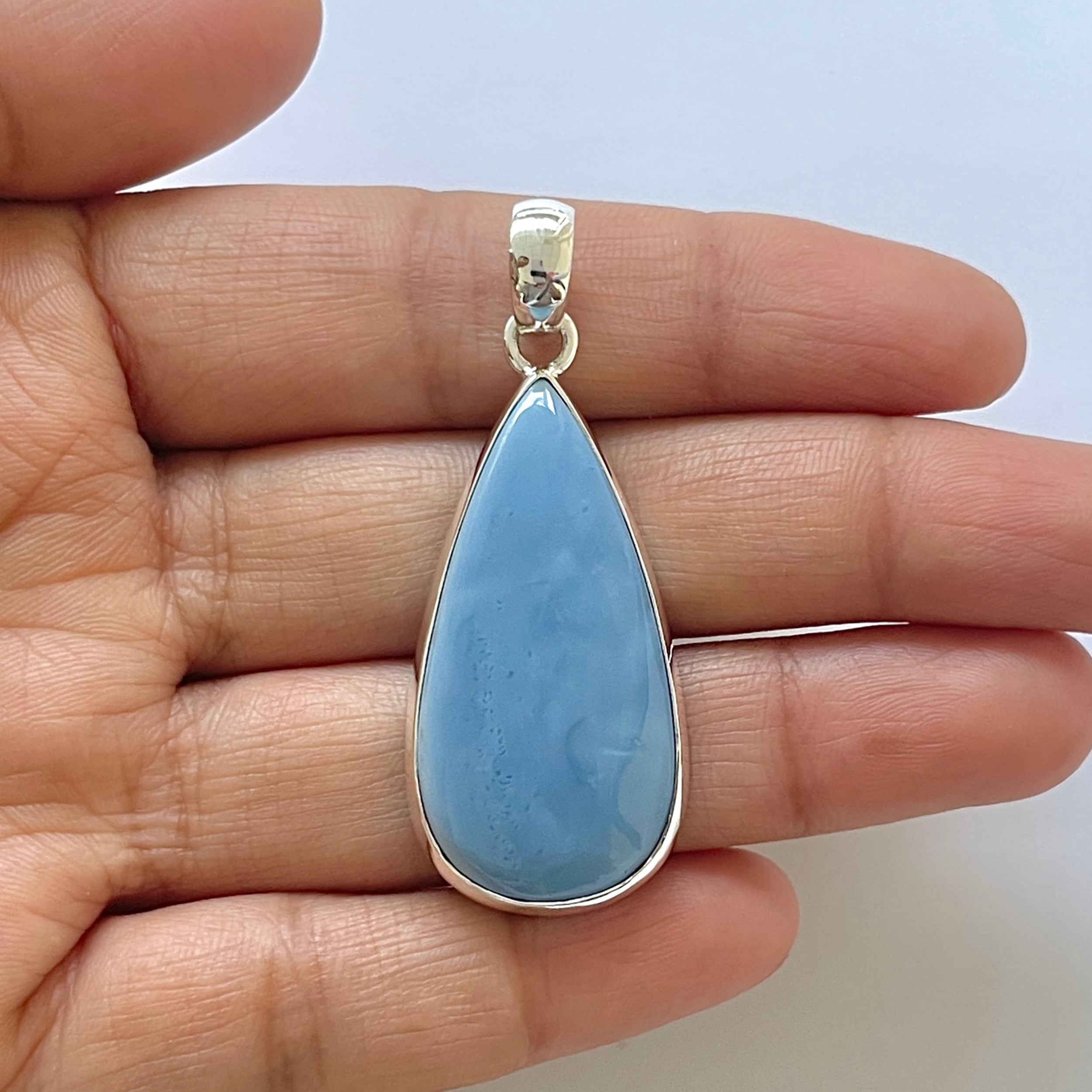 Blue Opal Pendant-(BLO-1-29)
