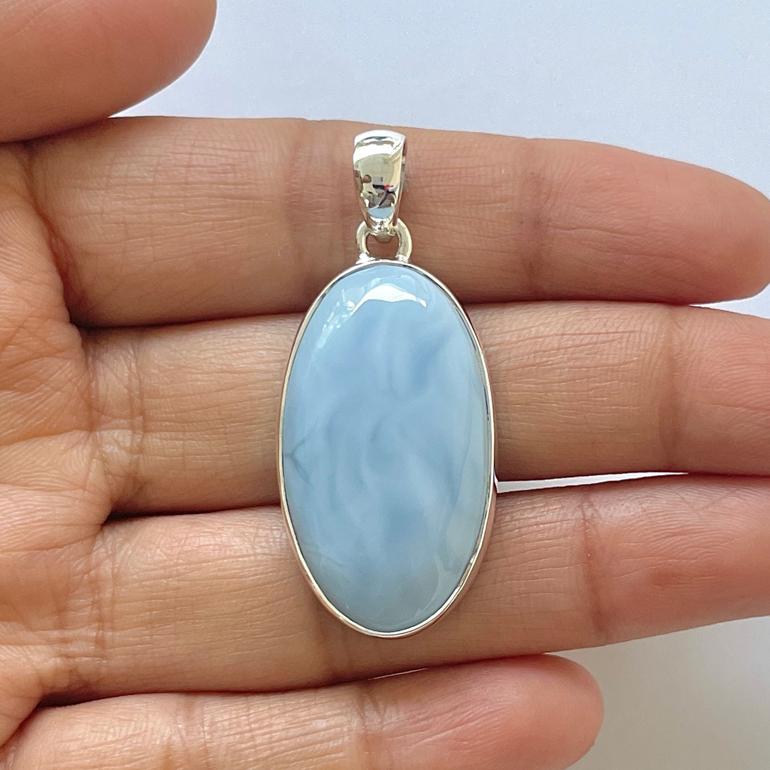 Blue Opal Pendant-(BLO-1-31)