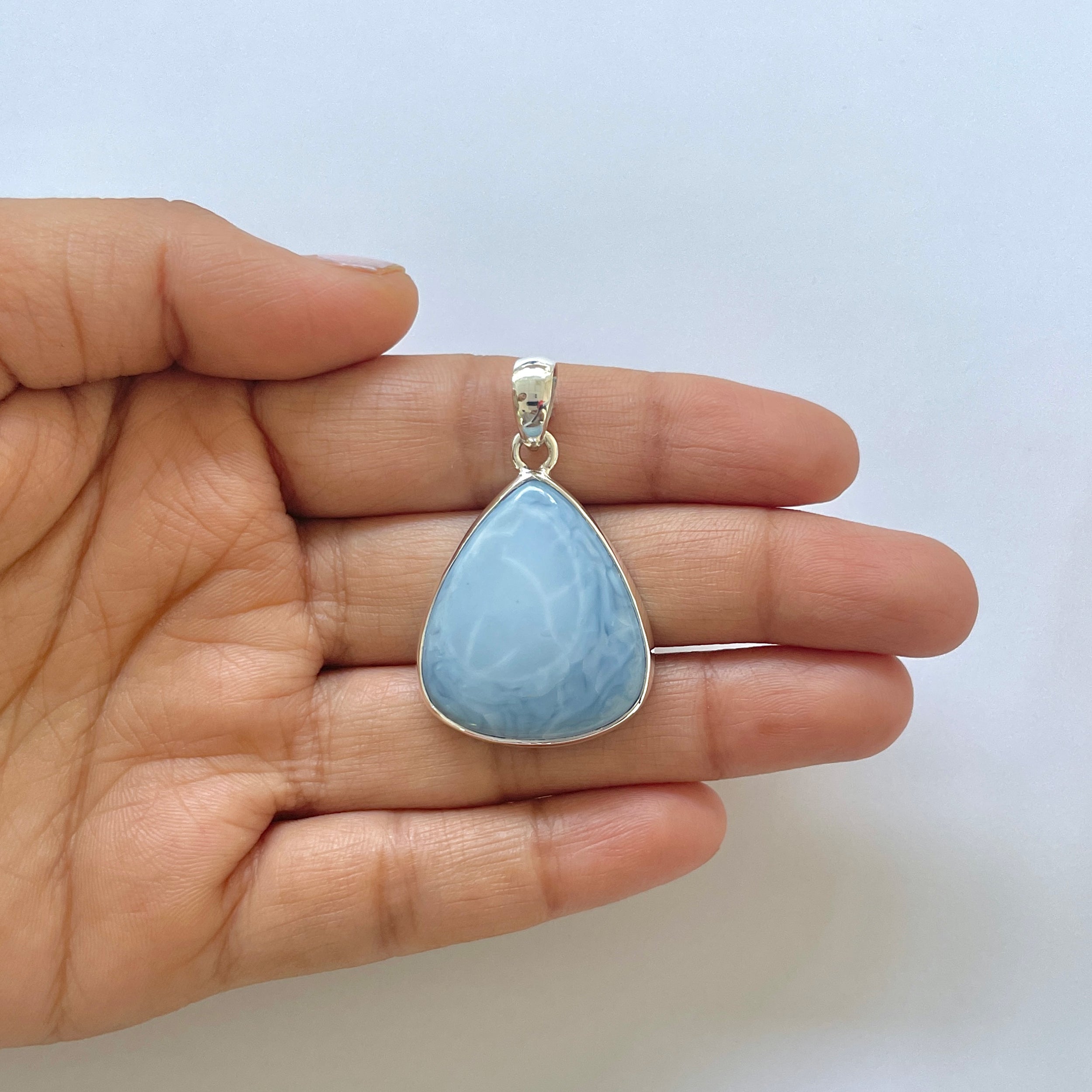Blue Opal Pendant-(BLO-1-32)