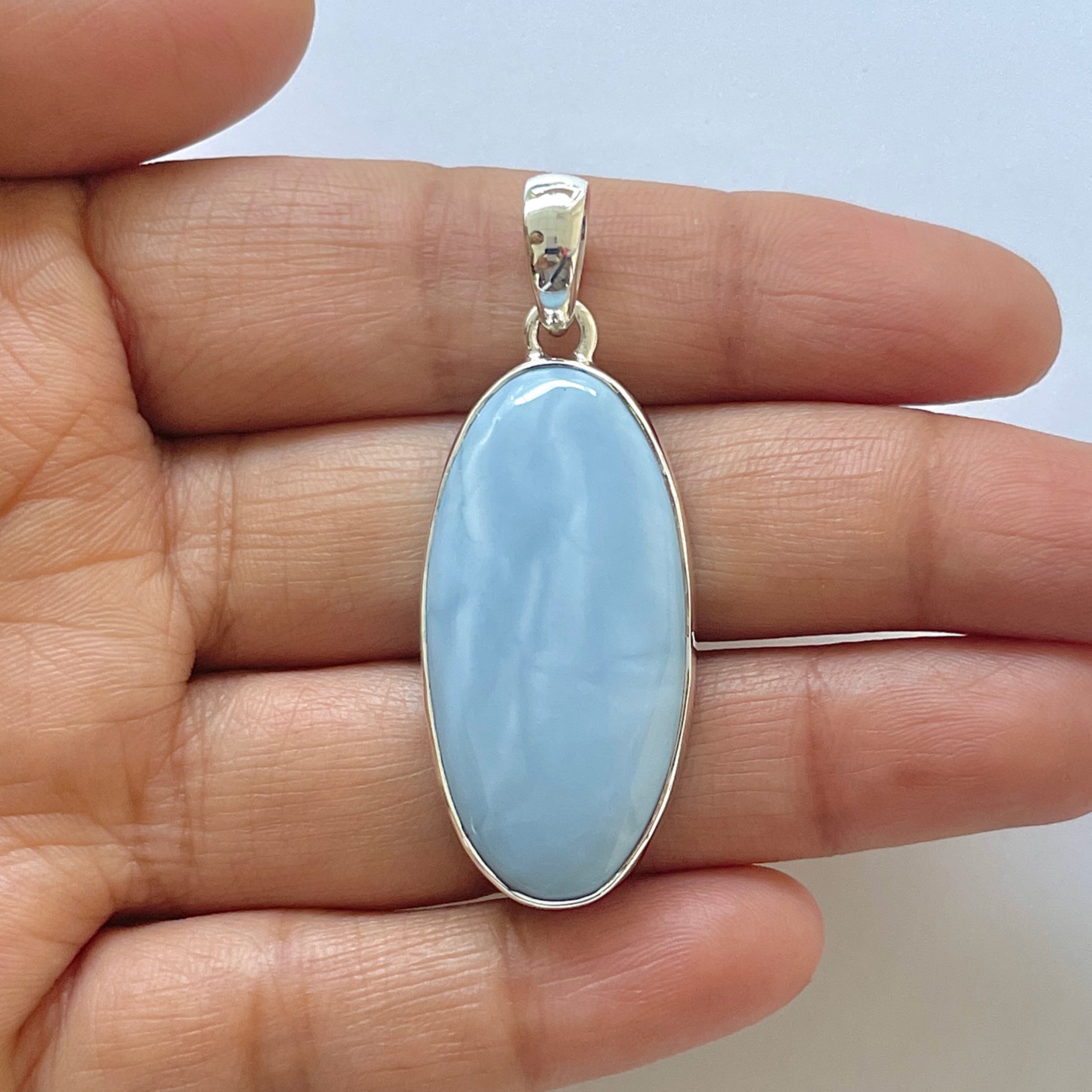 Blue Opal Pendant-(BLO-1-33)