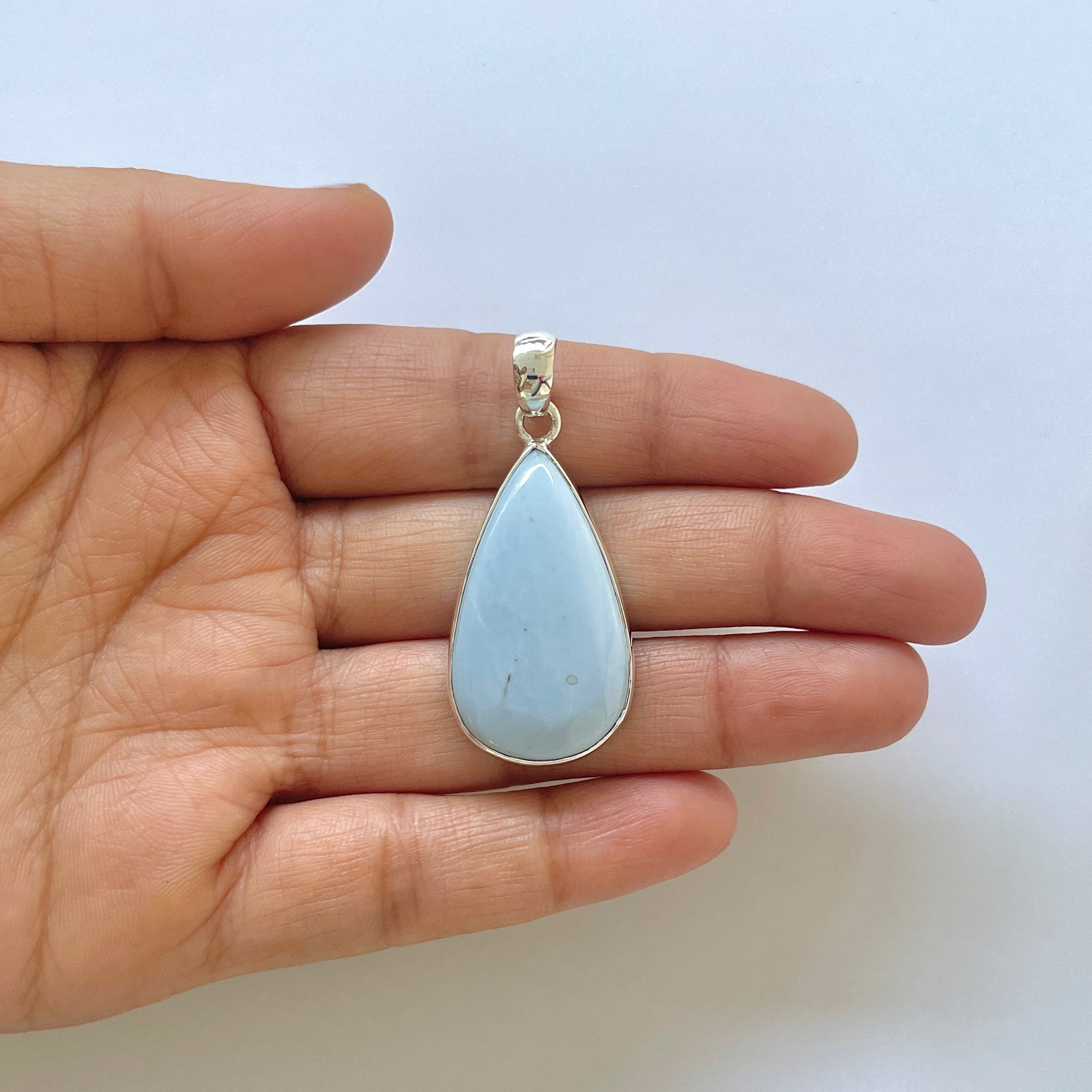 Blue Opal Pendant-(BLO-1-36)