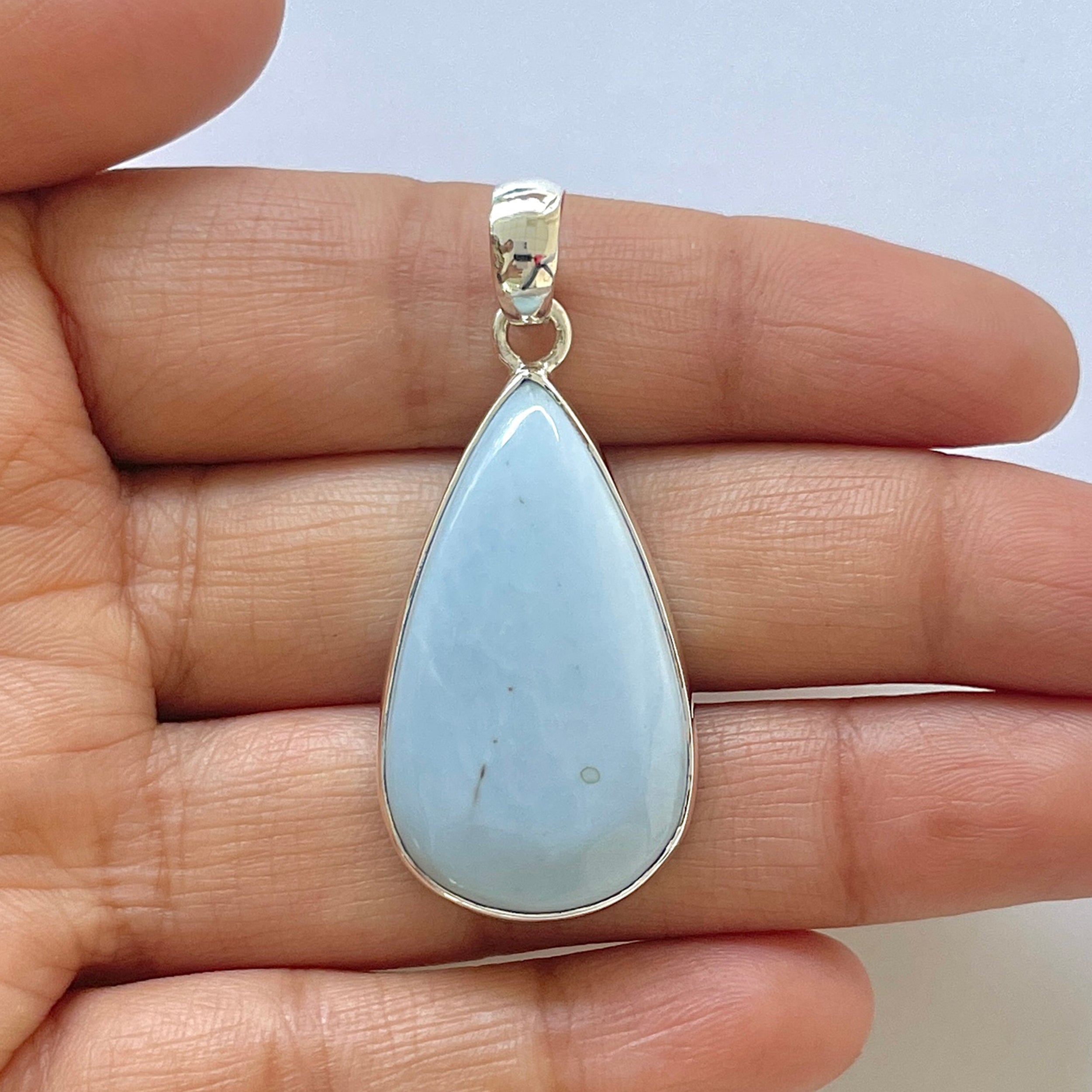 Blue Opal Pendant-(BLO-1-36)