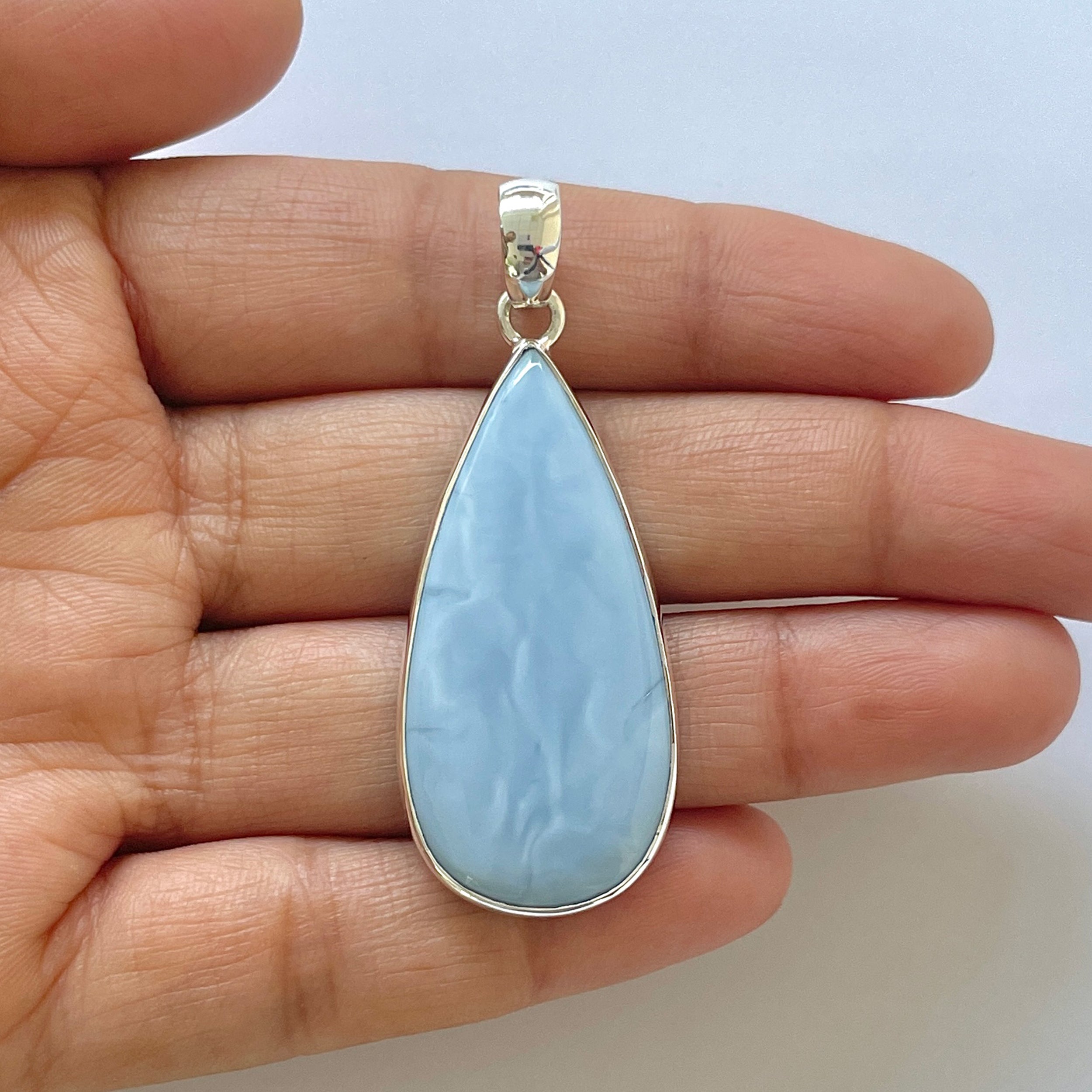 Blue Opal Pendant-(BLO-1-39)