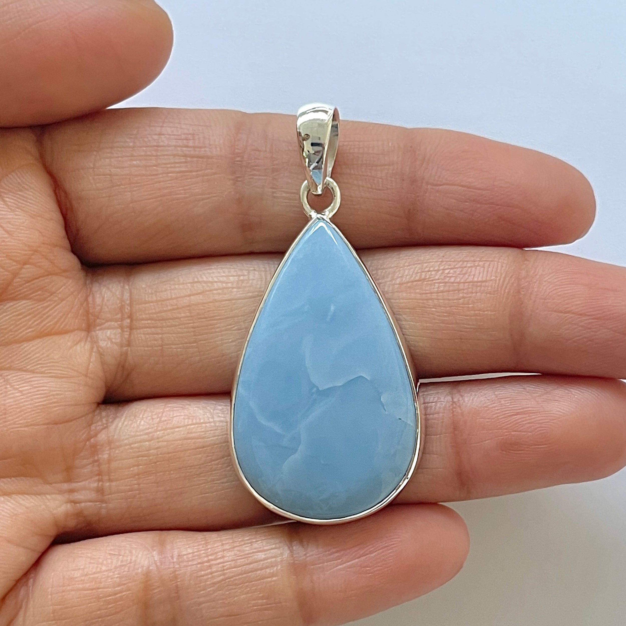 Blue Opal Pendant-(BLO-1-40)