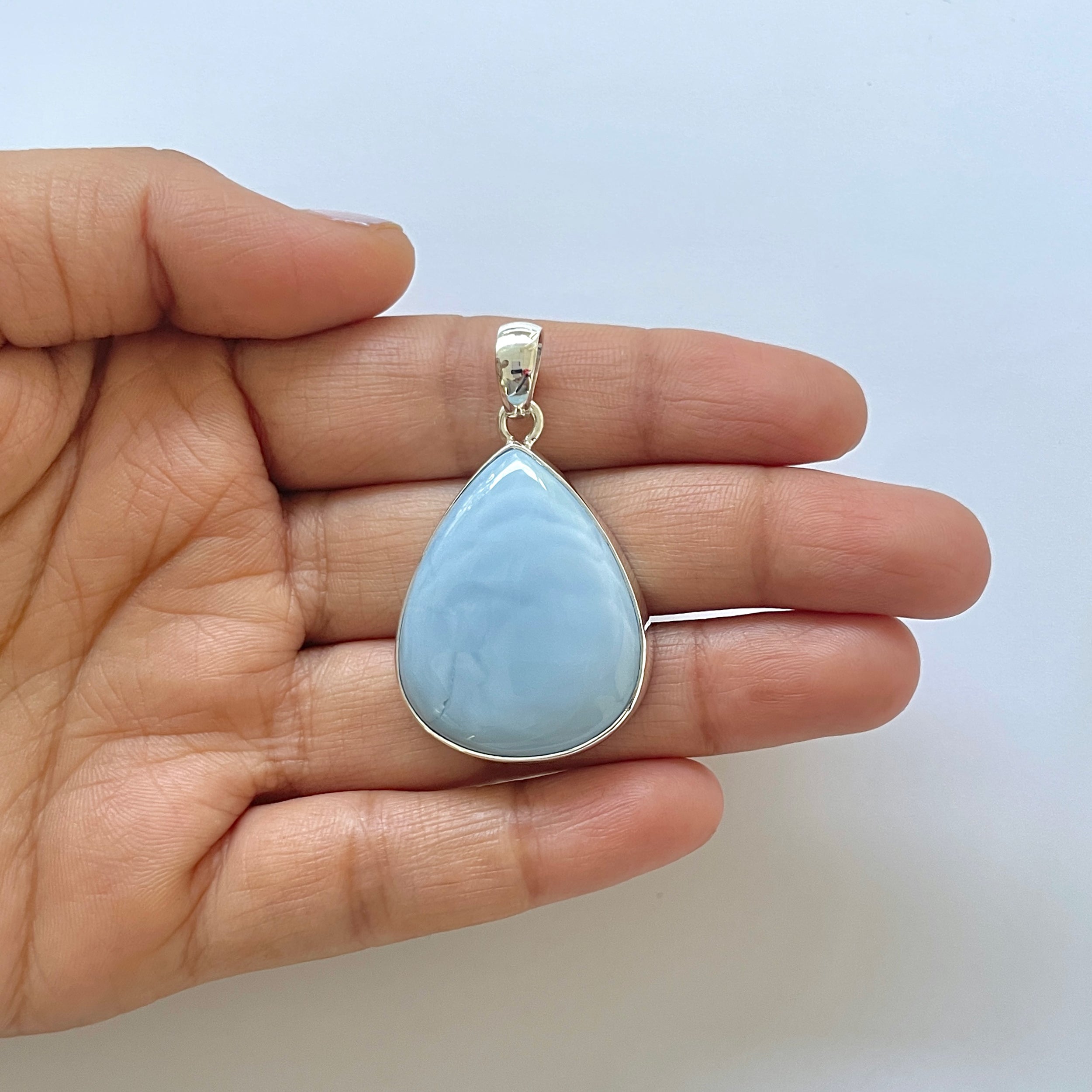 Blue Opal Pendant-(BLO-1-5)