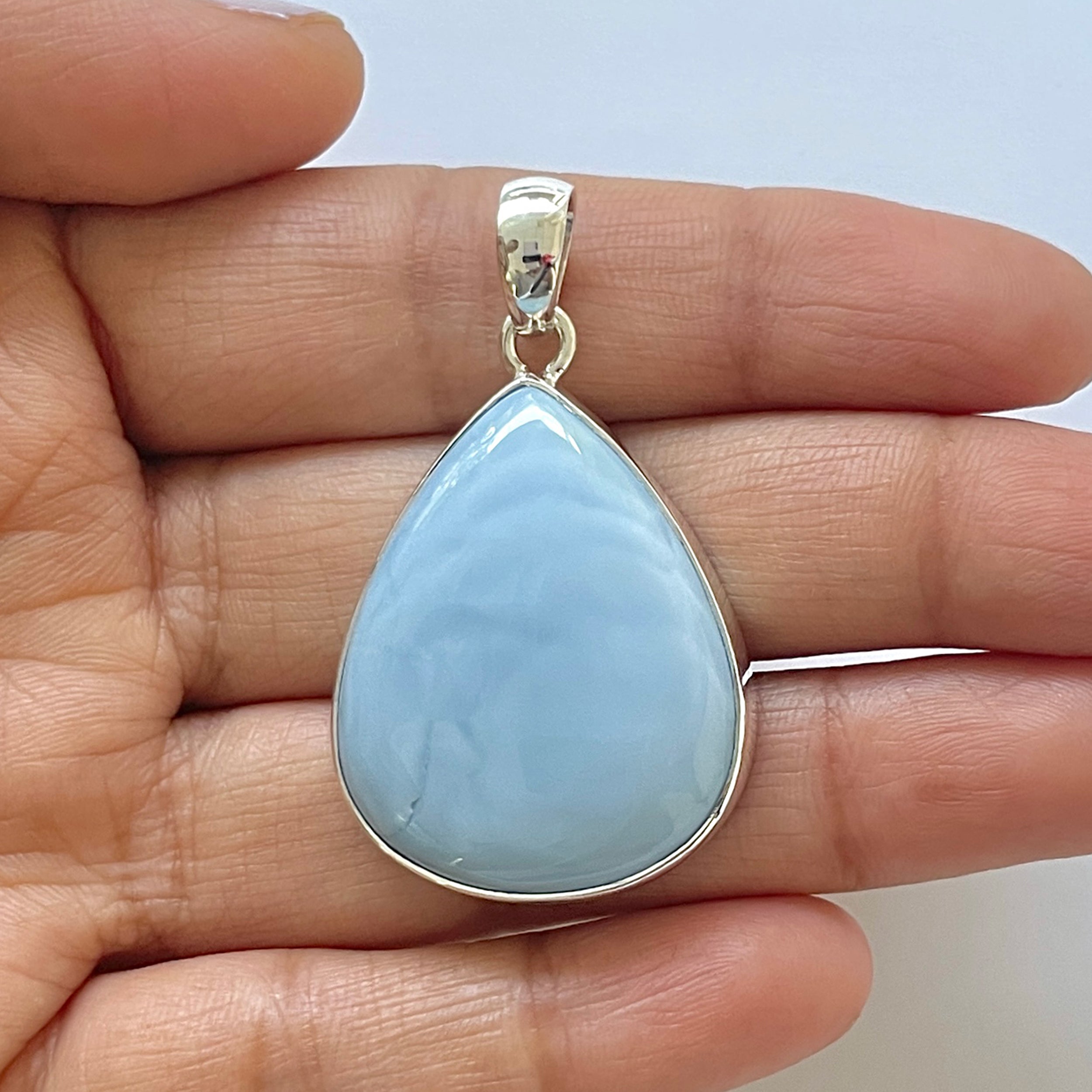 Blue Opal Pendant-(BLO-1-5)