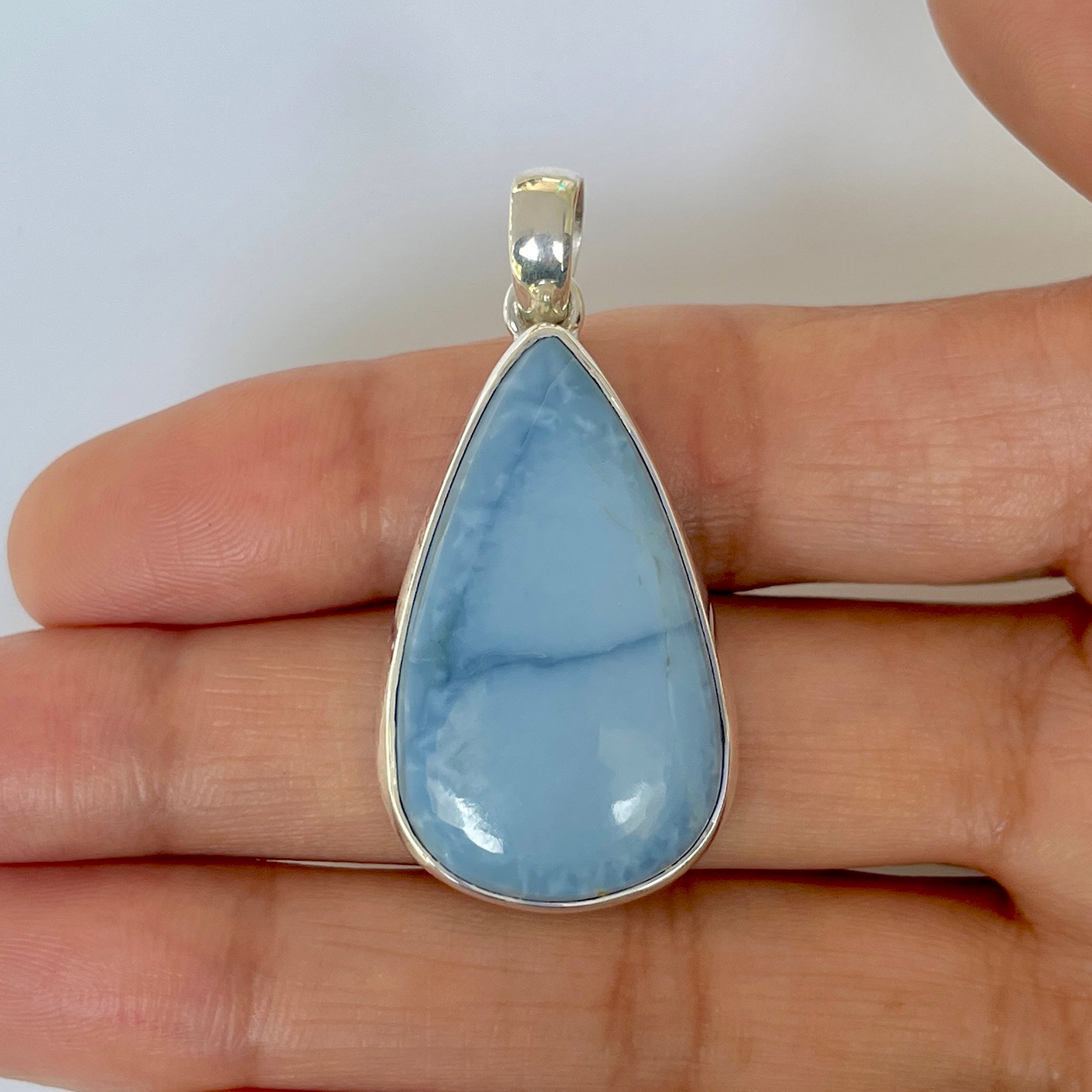 Blue Opal Pendant-(BLO-1-57)