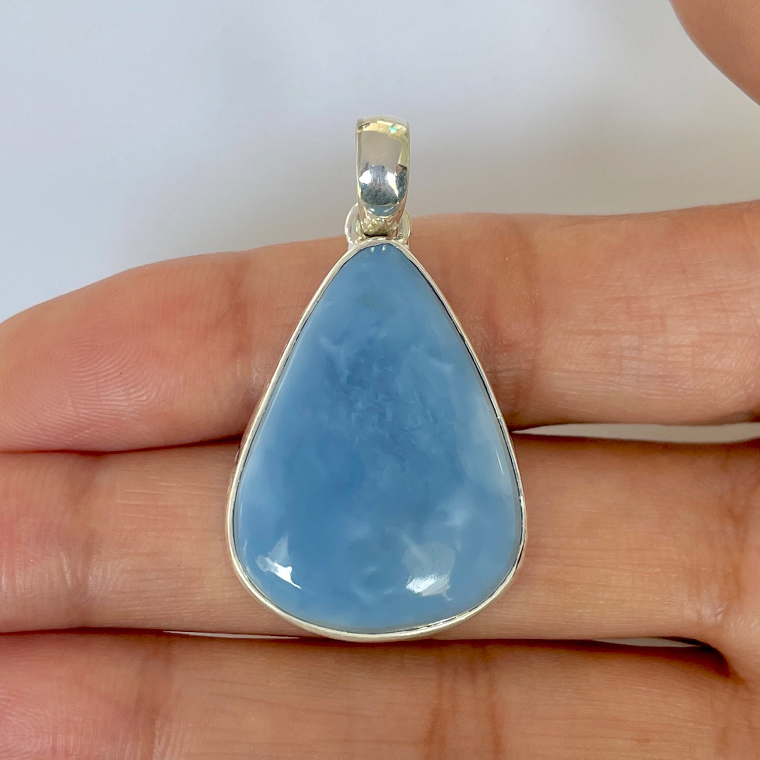 Blue Opal Pendant-(BLO-1-62)