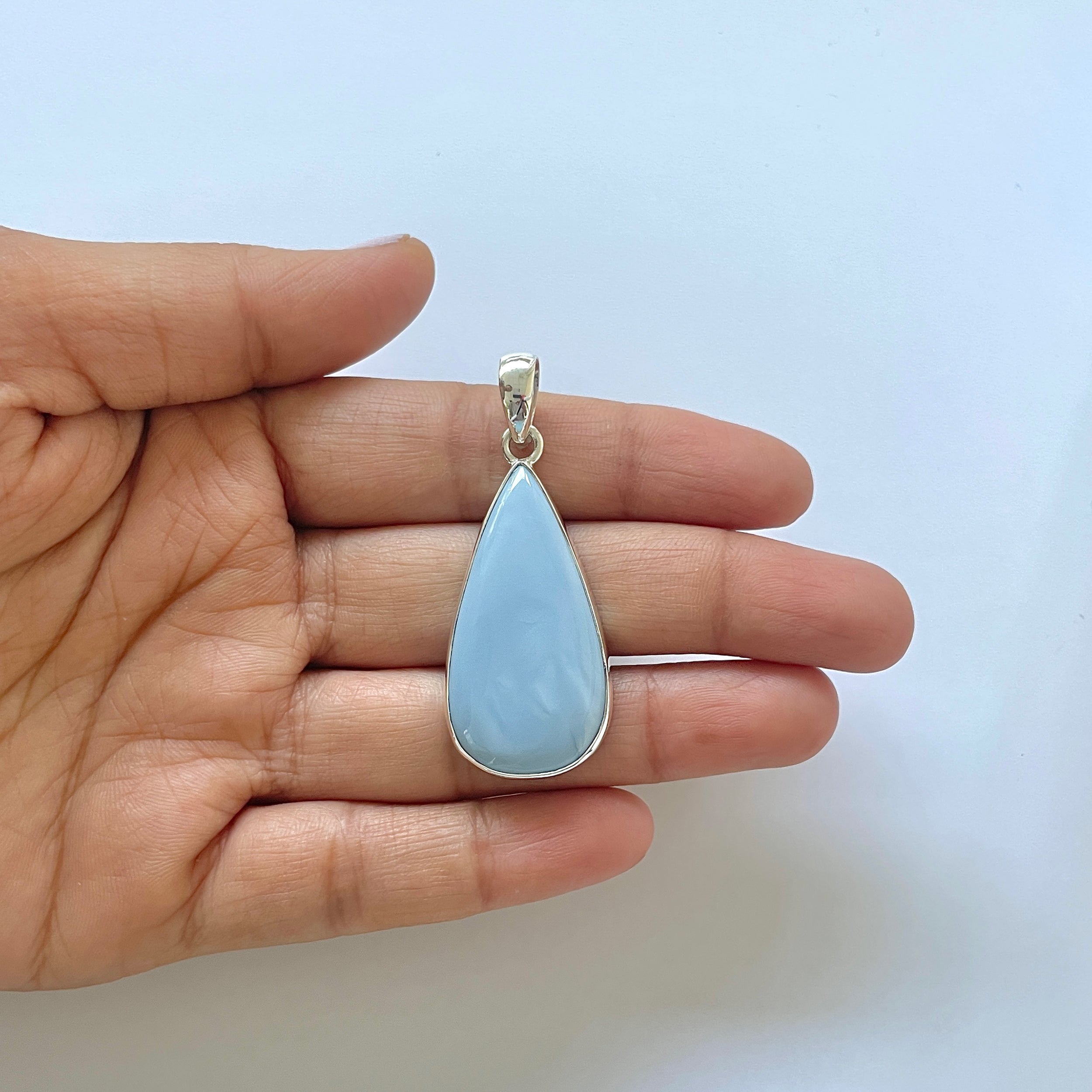 Blue Opal Pendant-(BLO-1-7)