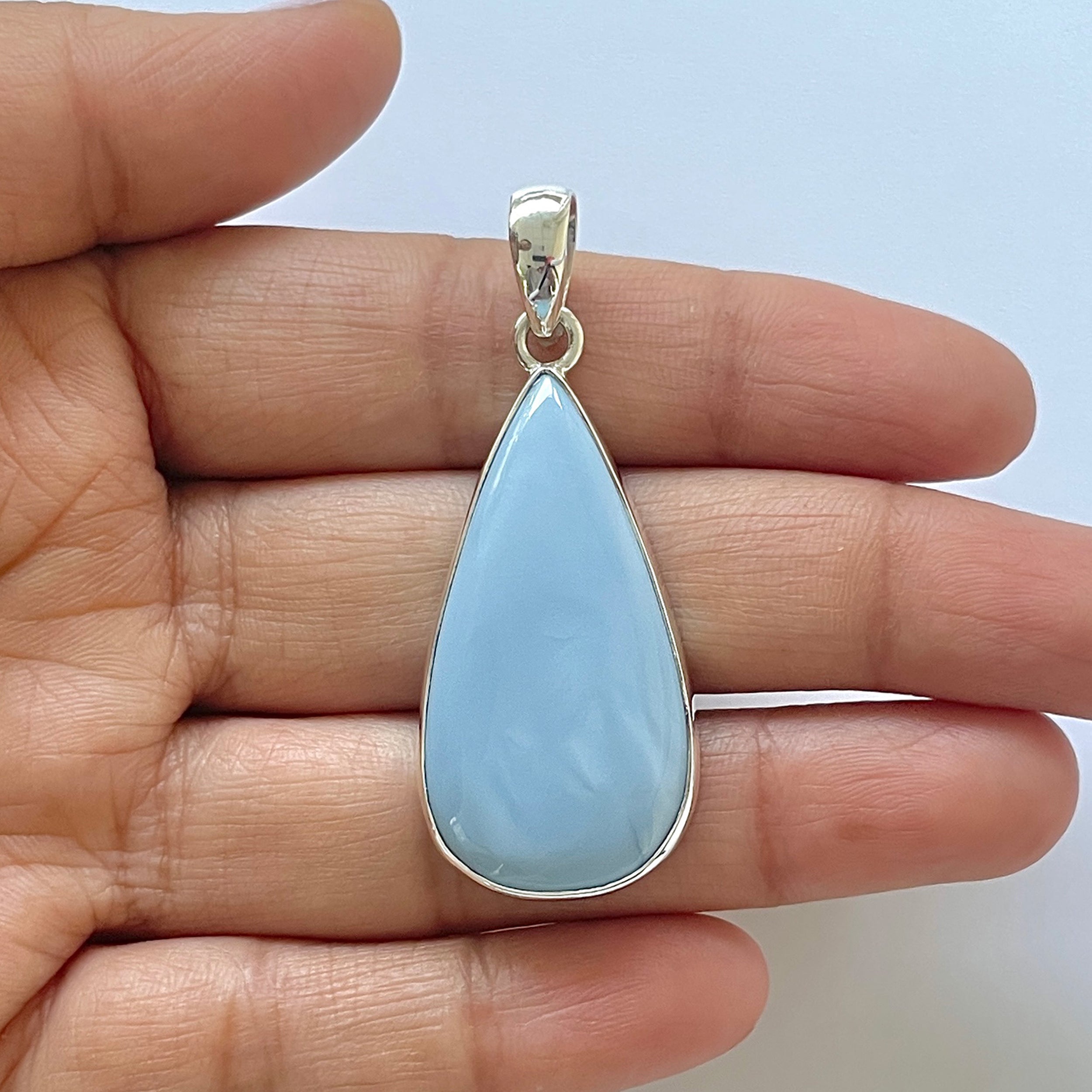 Blue Opal Pendant-(BLO-1-7)