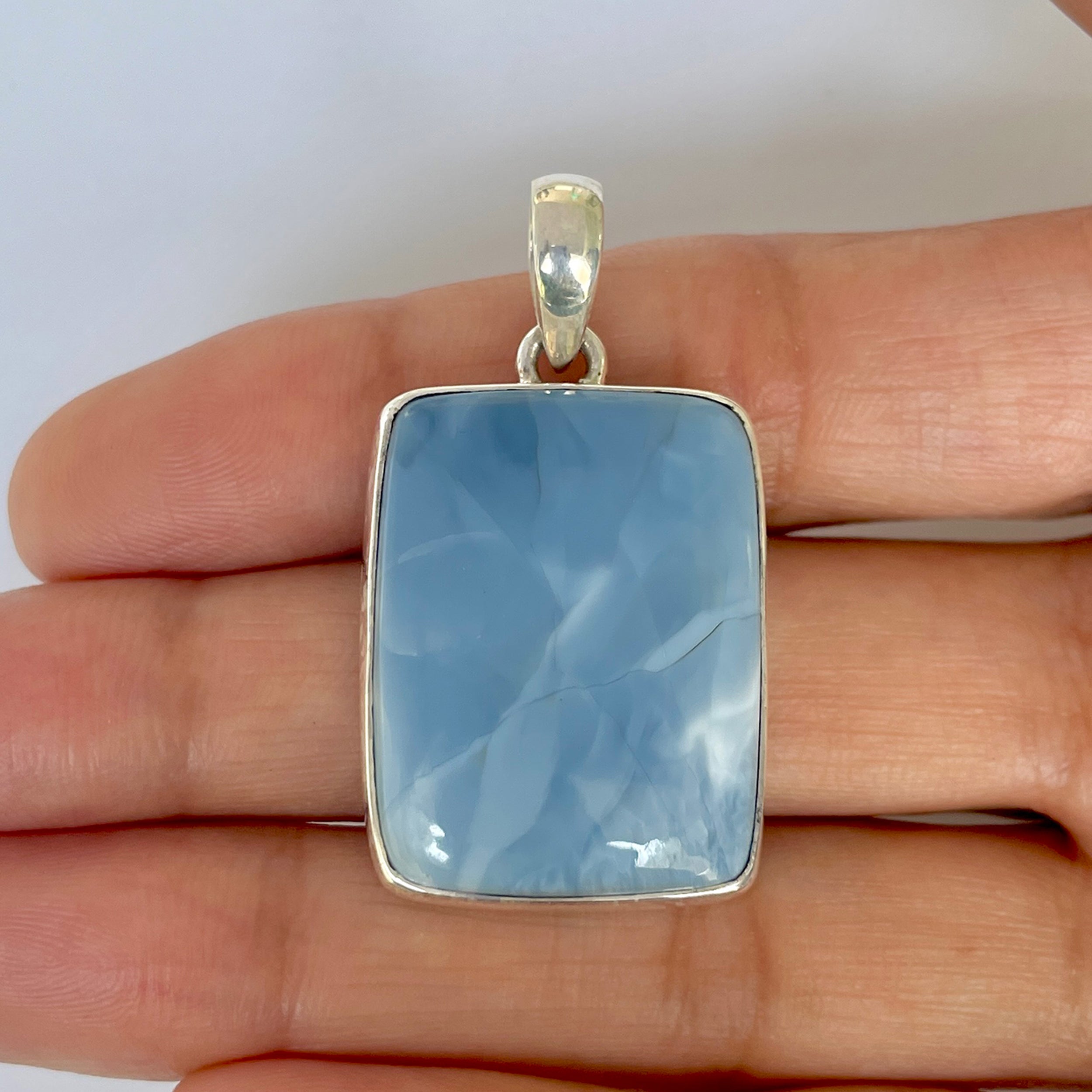 Blue Opal Pendant-(BLO-1-71)