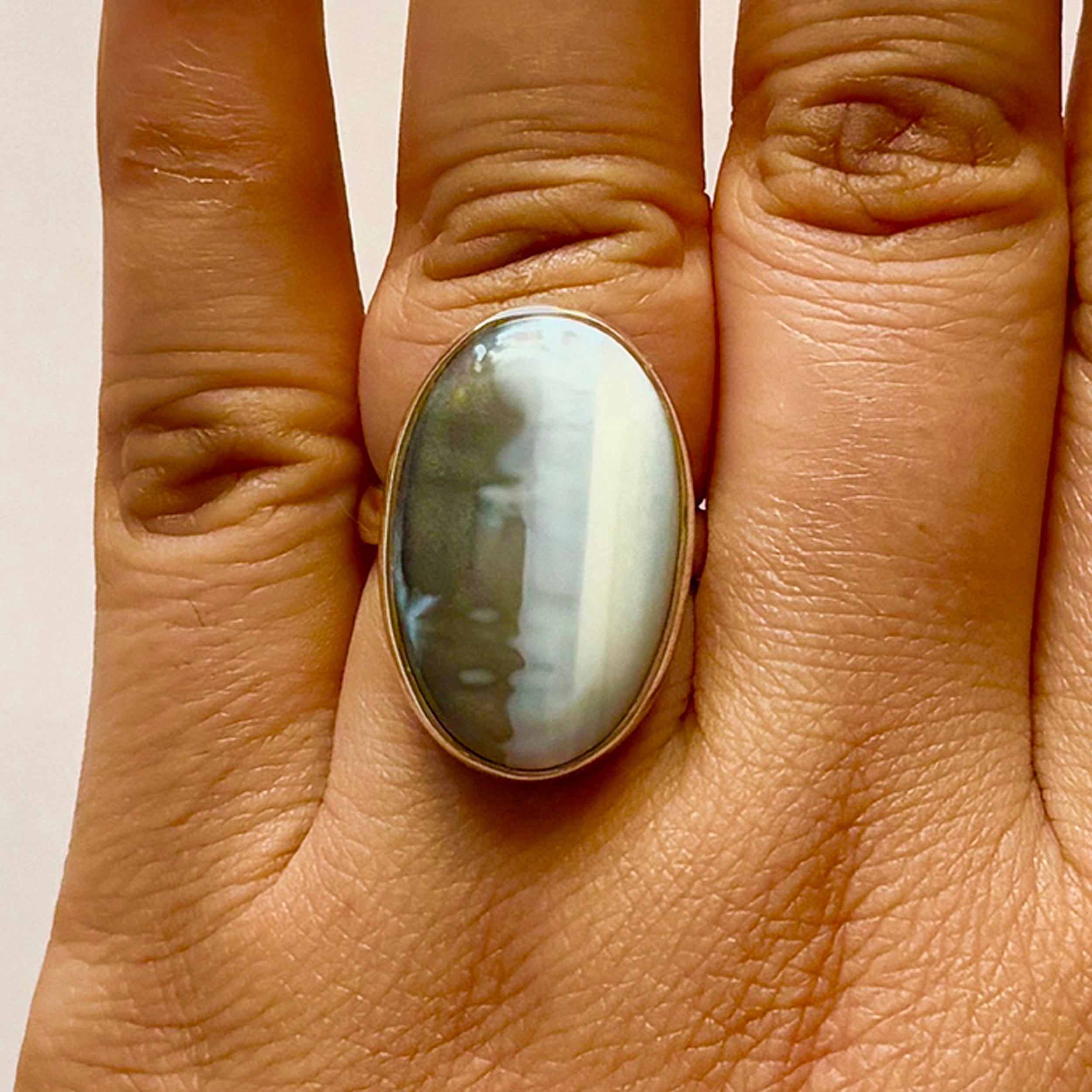 Blue Opal Ring-(BLO-2-3)
