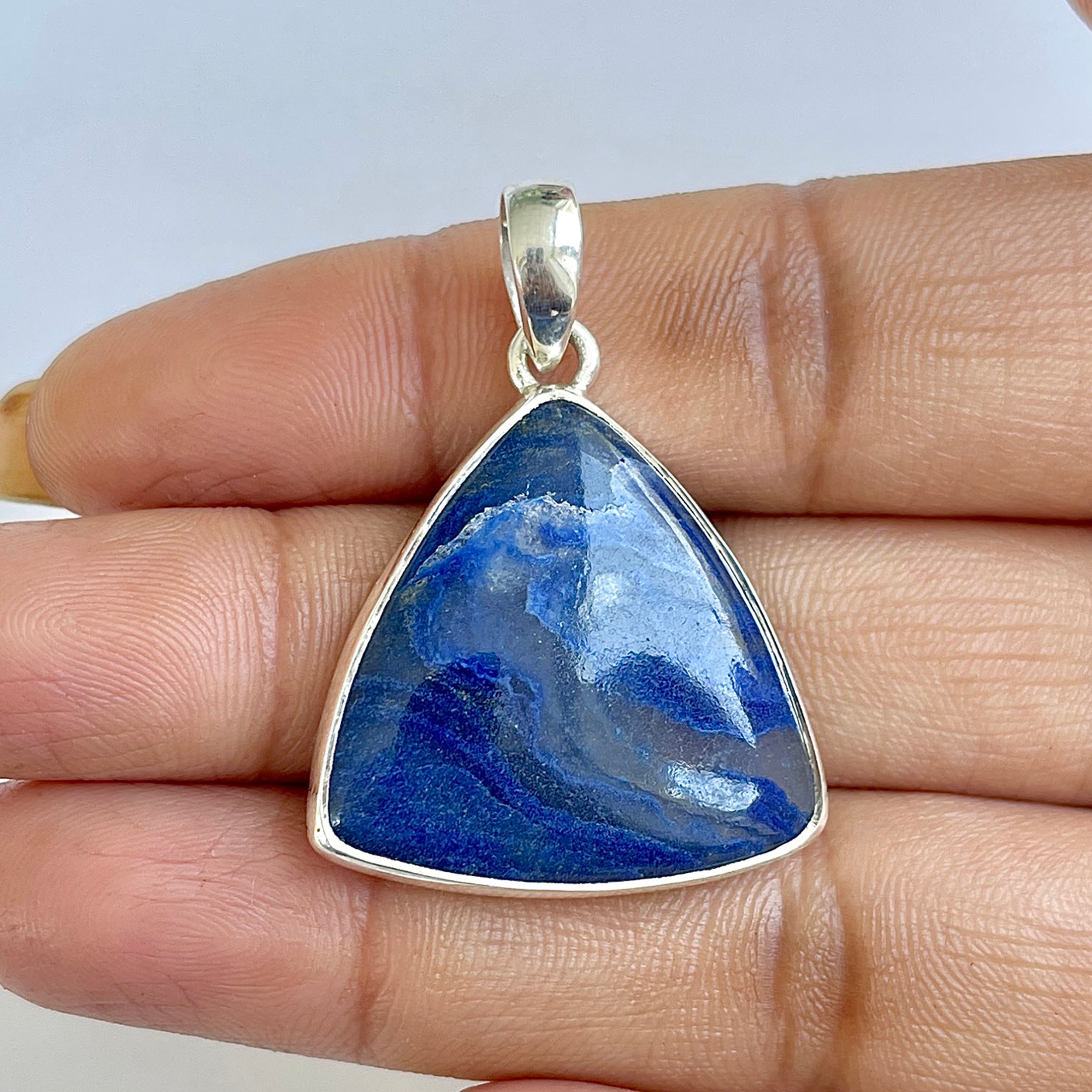 Blue Quartz Pendant-(BQZ-1-26)