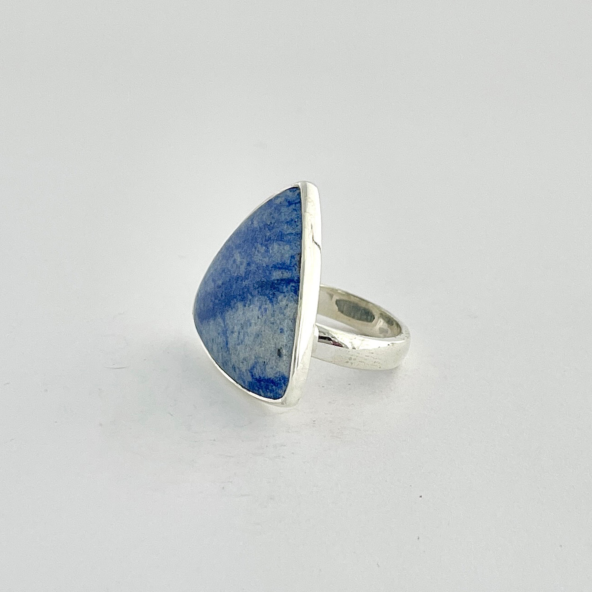 Blue Quartz Ring-(BQZ-2-1)