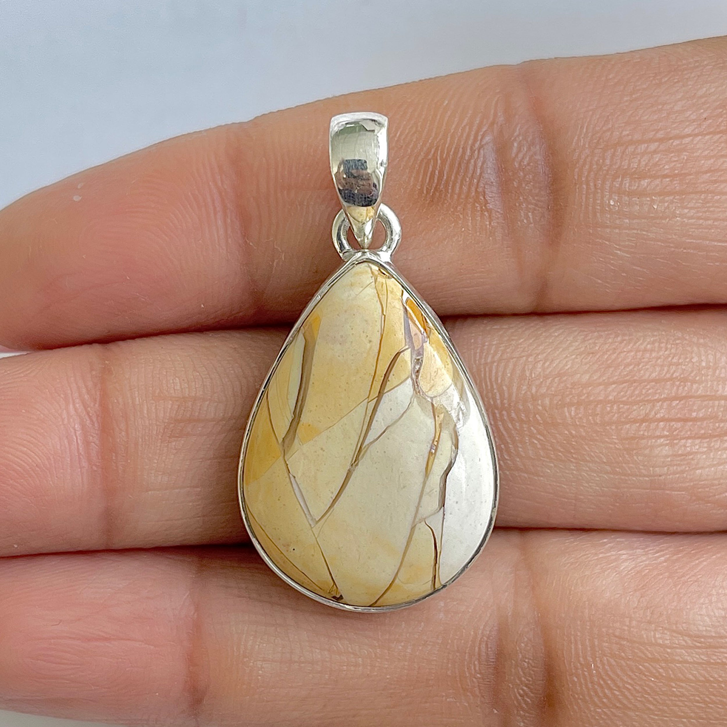 Brecciated Mookaite Pendant-(BRM-1-54)