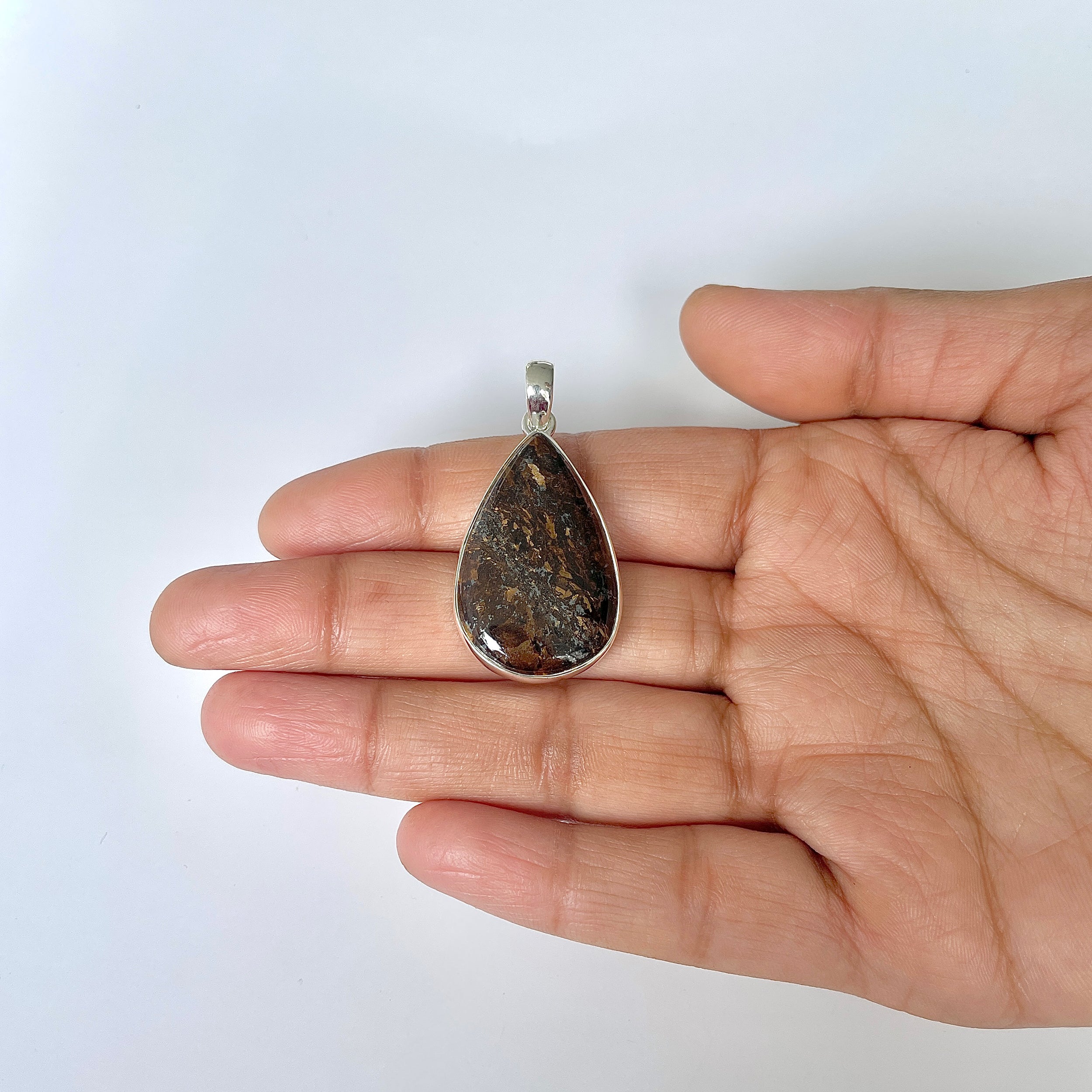 Bronzite Pendant-(BRZ-1-31)