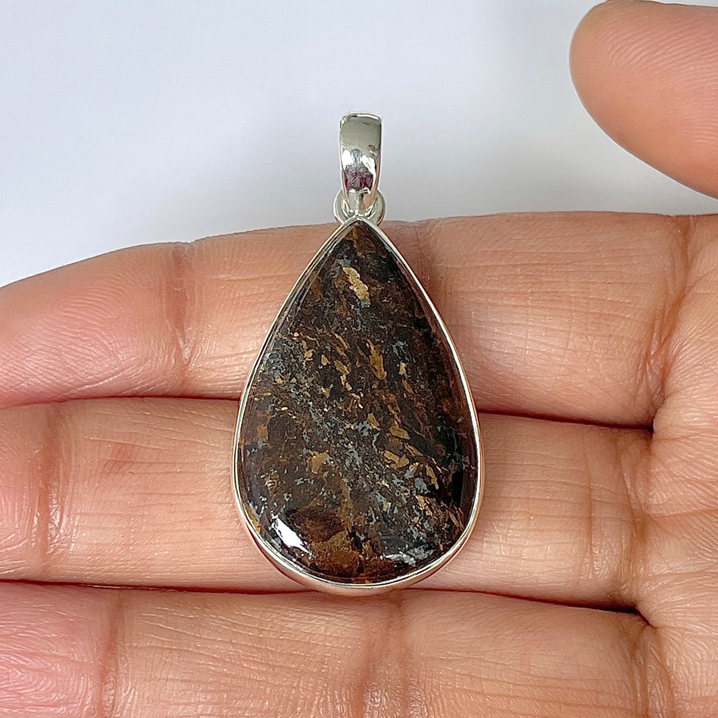 Bronzite Pendant-(BRZ-1-31)