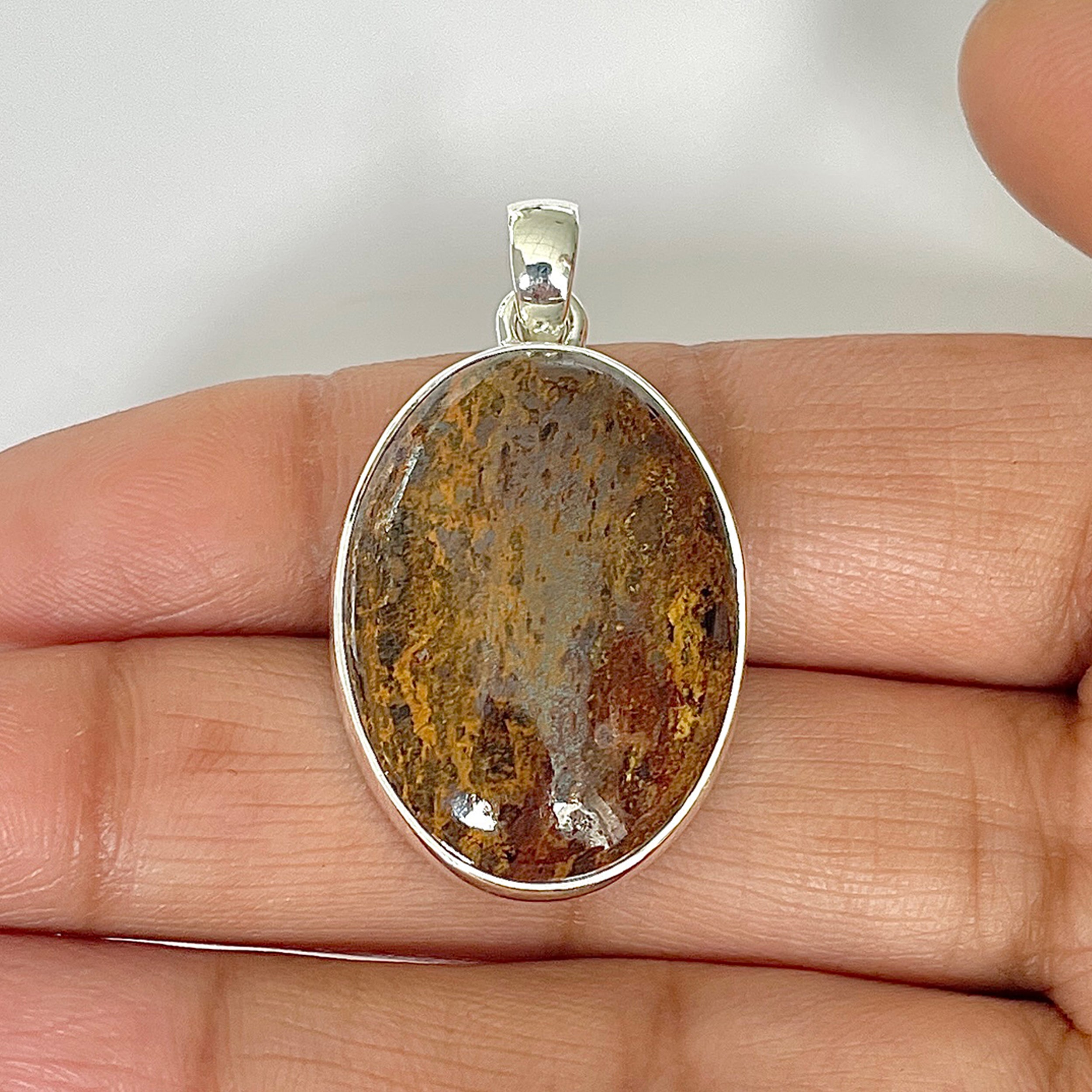 Bronzite Pendant-(BRZ-1-33)