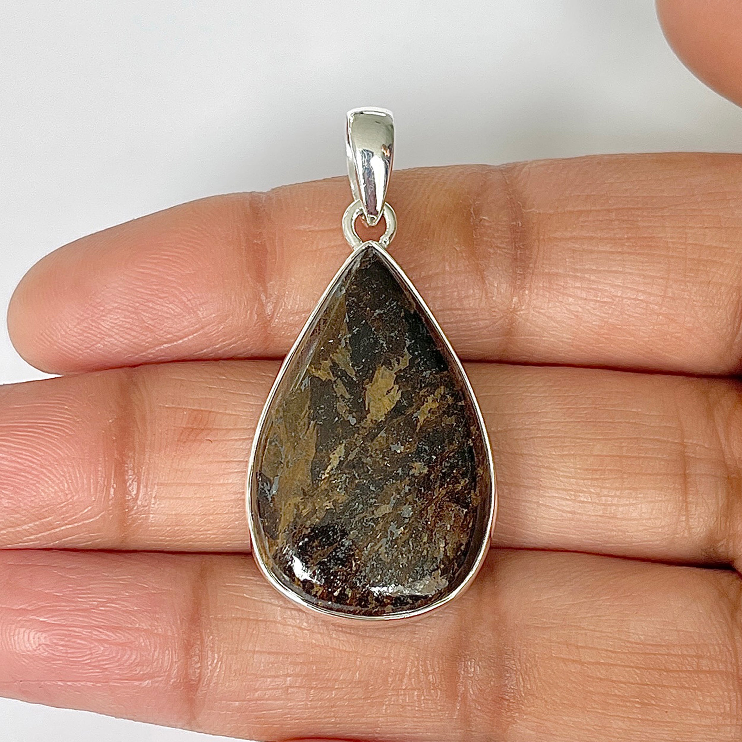 Bronzite Pendant-(BRZ-1-38)