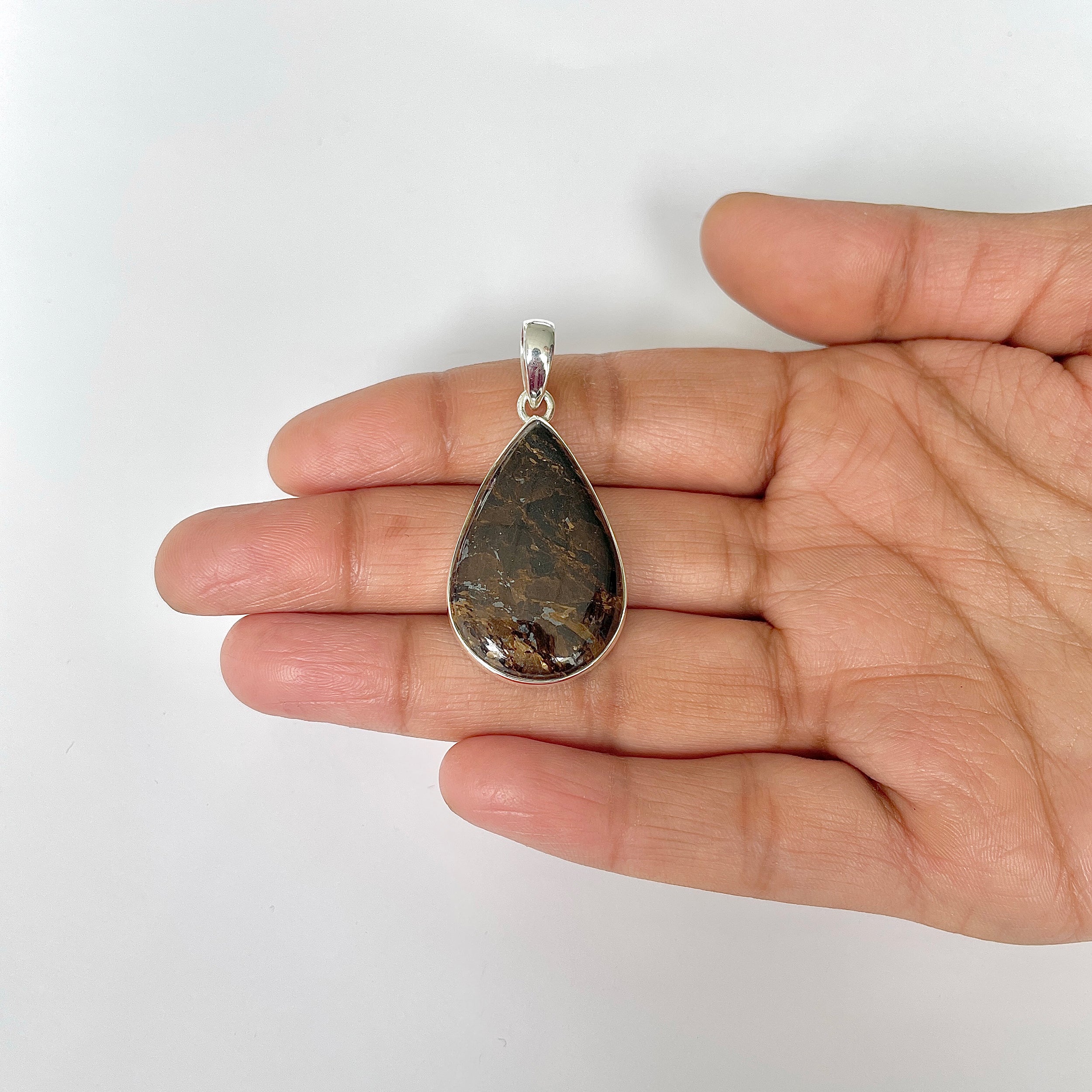 Bronzite Pendant-(BRZ-1-39)