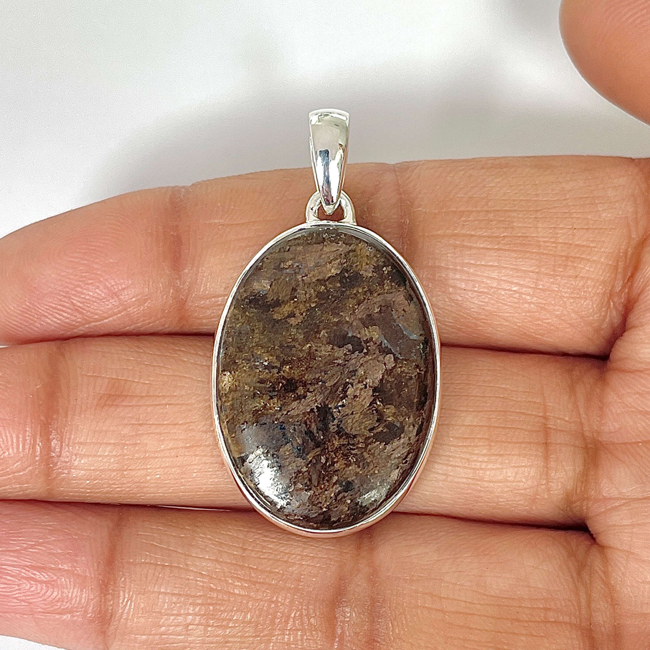 Bronzite Pendant-(BRZ-1-4)