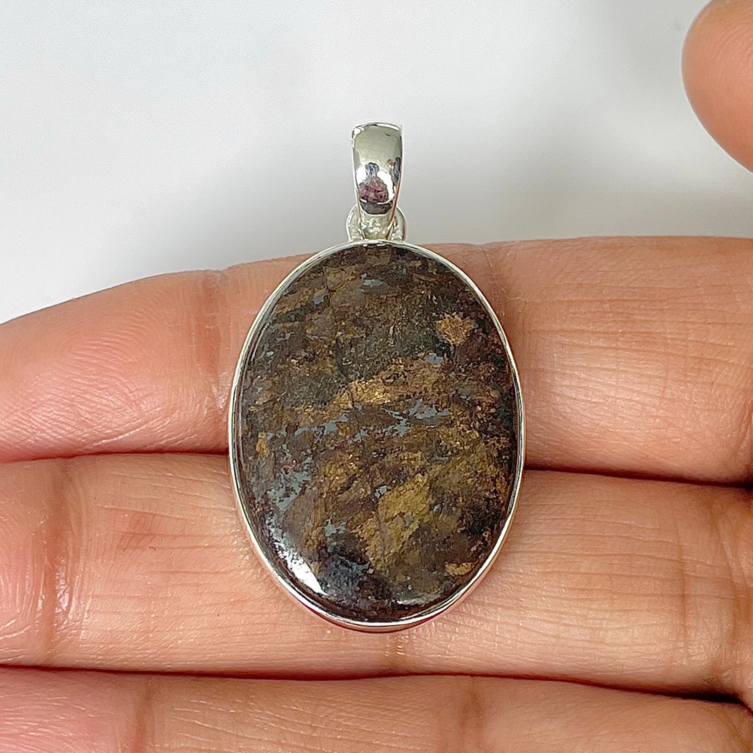 Bronzite Pendant-(BRZ-1-40)