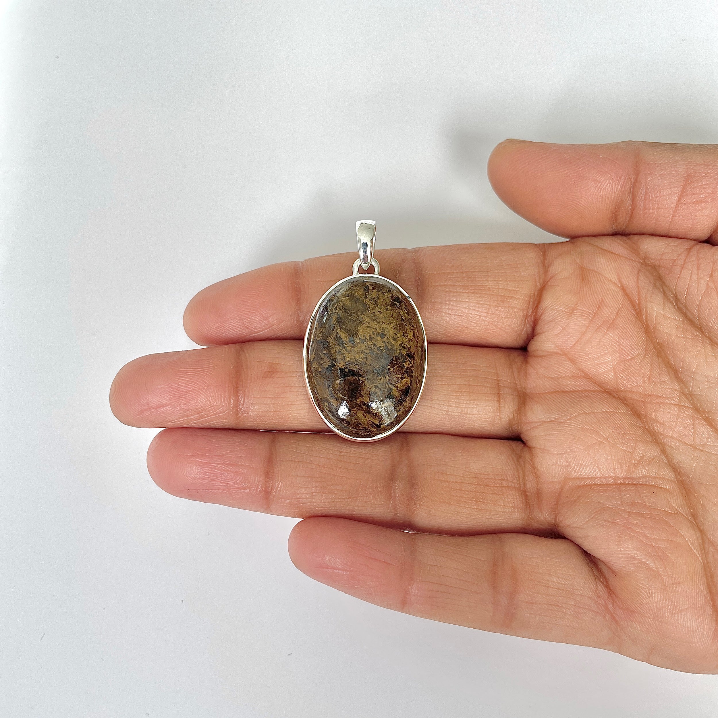 Bronzite Pendant-(BRZ-1-8)