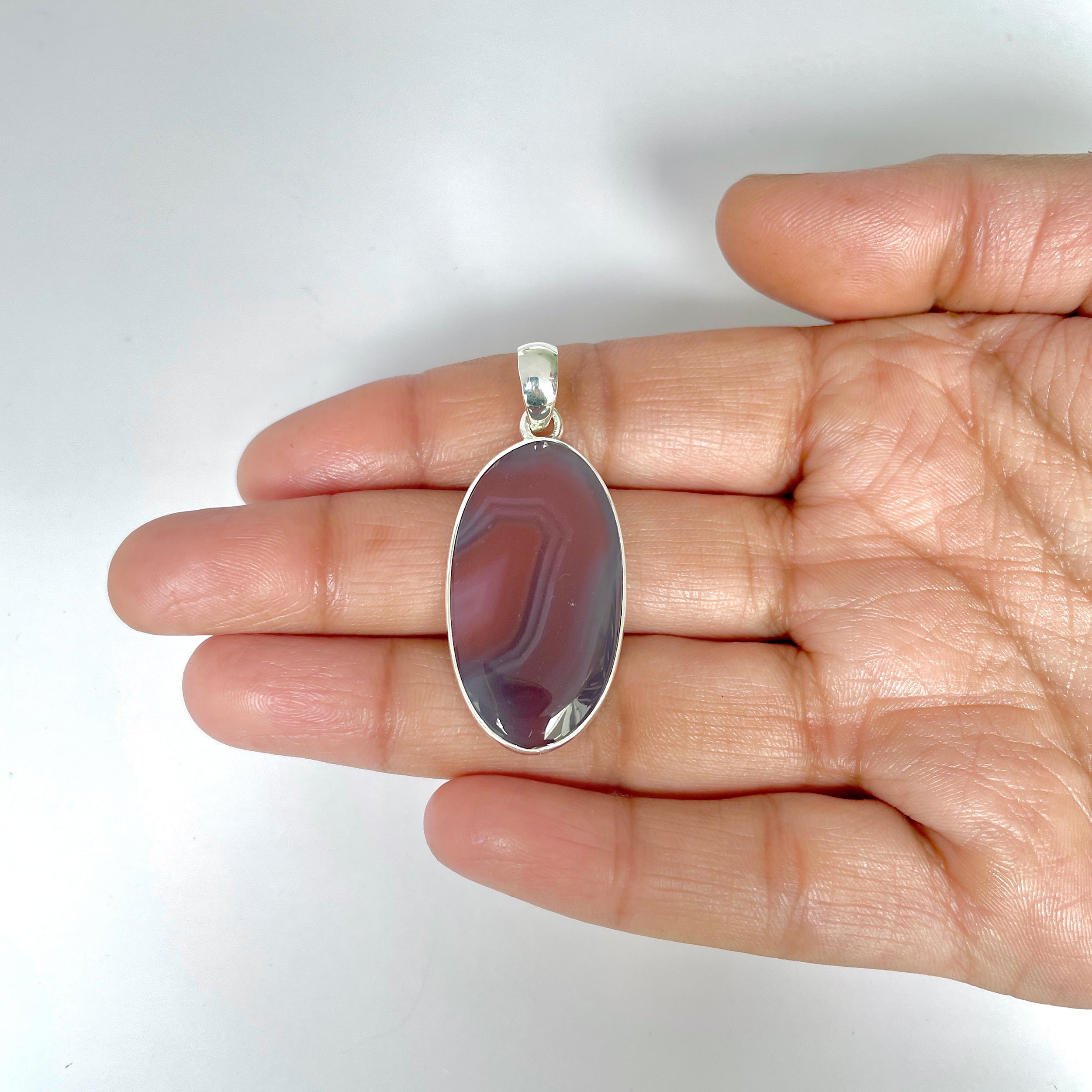 Botswana Agate Pendant-(BWA-1-52)