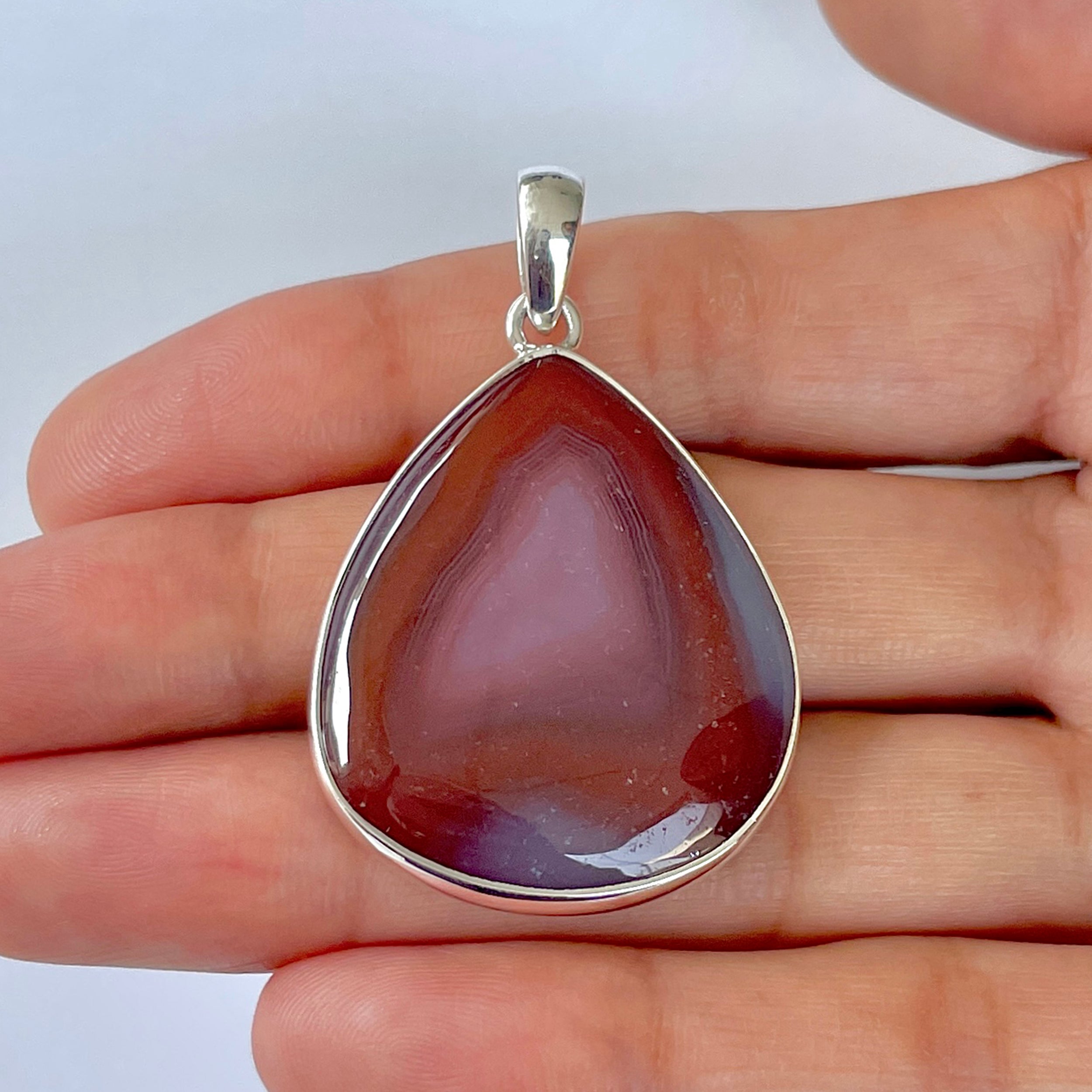 Botswana Agate Pendant-(BWA-1-60)