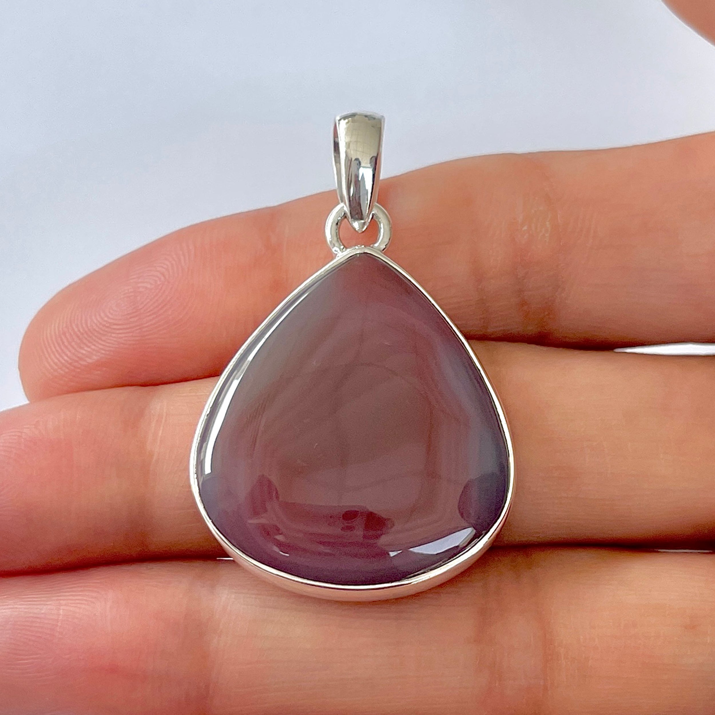 Botswana Agate Pendant-(BWA-1-67)