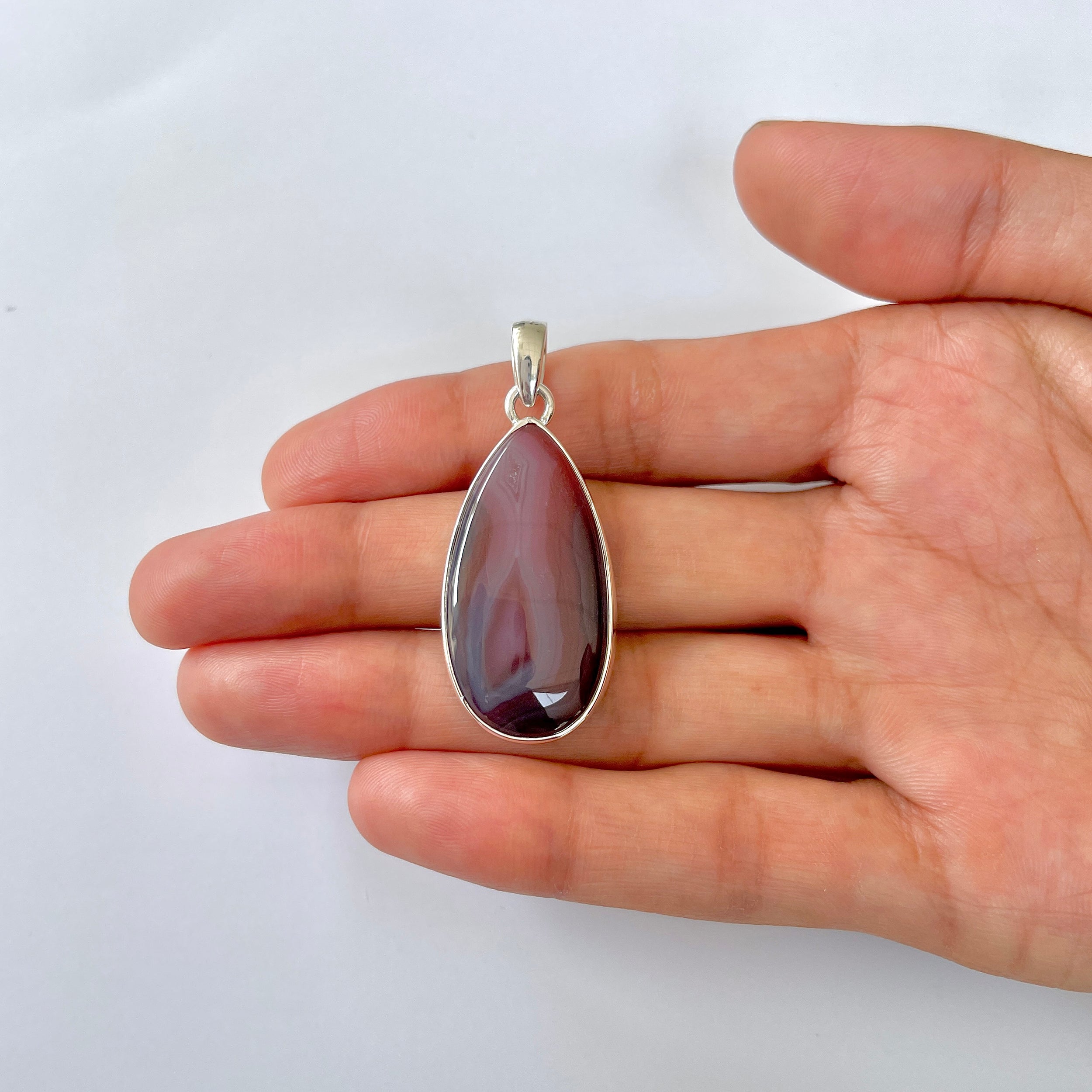 Botswana Agate Pendant-(BWA-1-71)