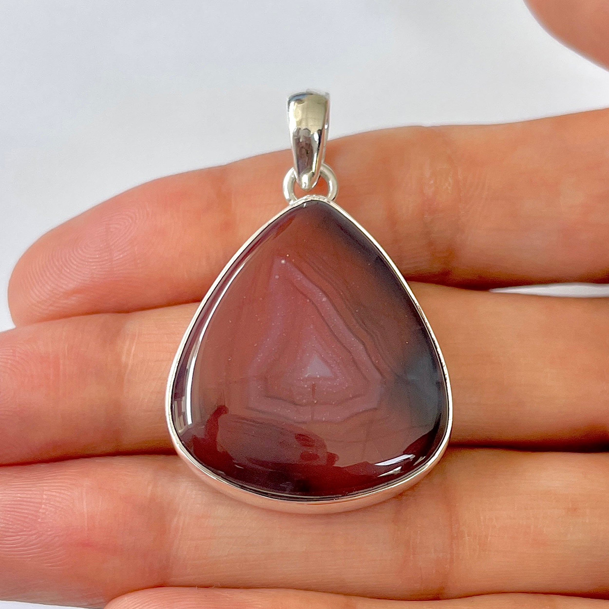 Botswana Agate Pendant-(BWA-1-80)