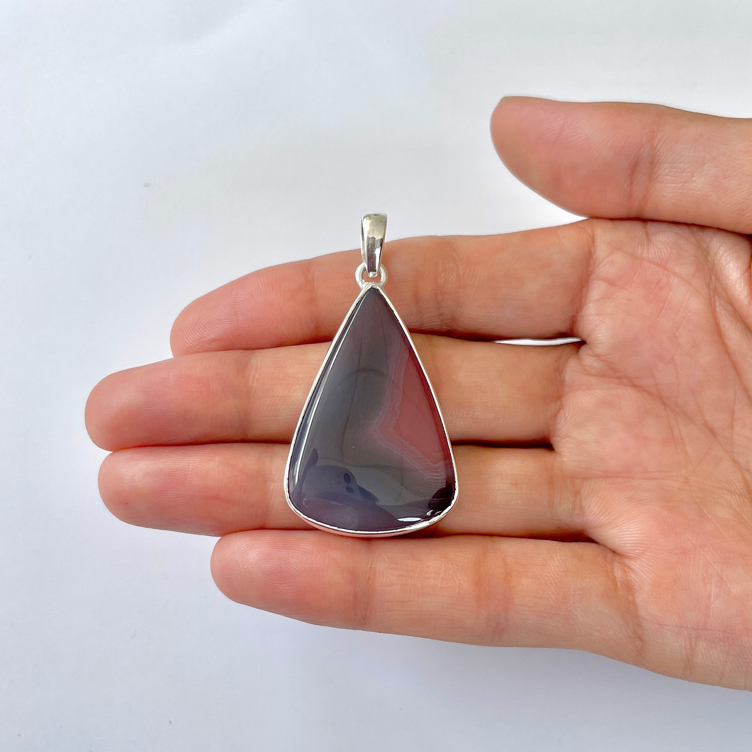 Botswana Agate Pendant-(BWA-1-91)