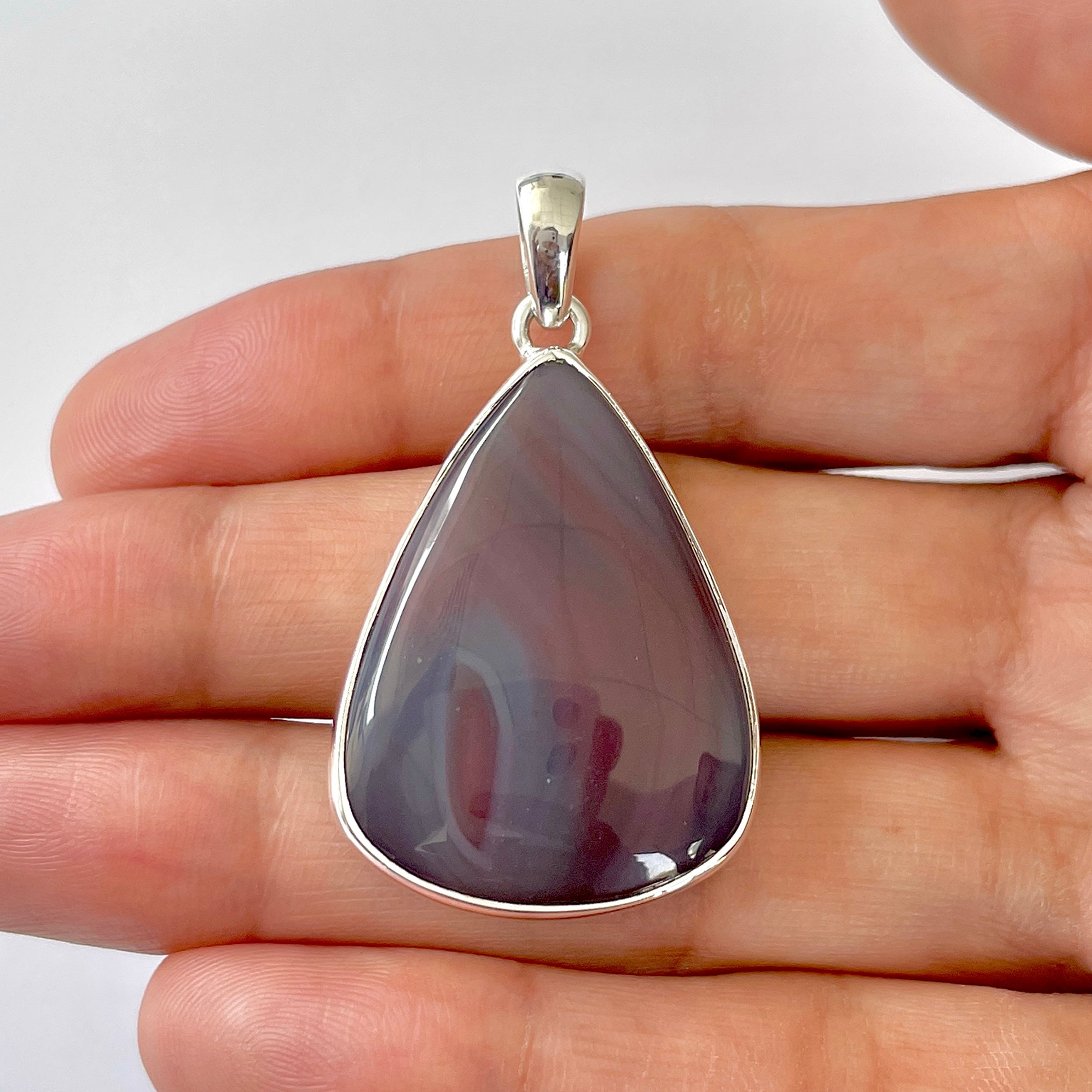 Botswana Agate Pendant-(BWA-1-93)