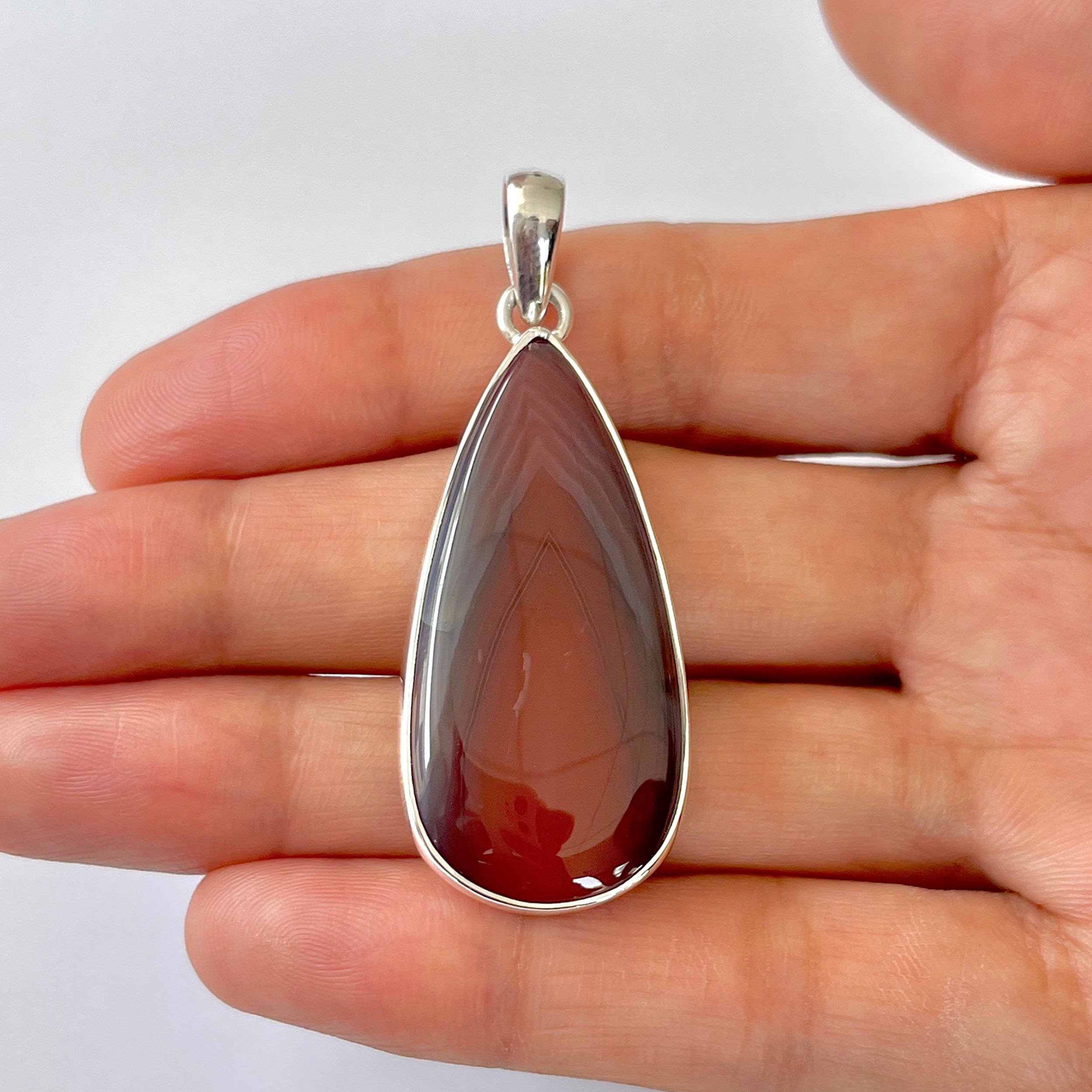 Botswana Agate Pendant-(BWA-1-94)