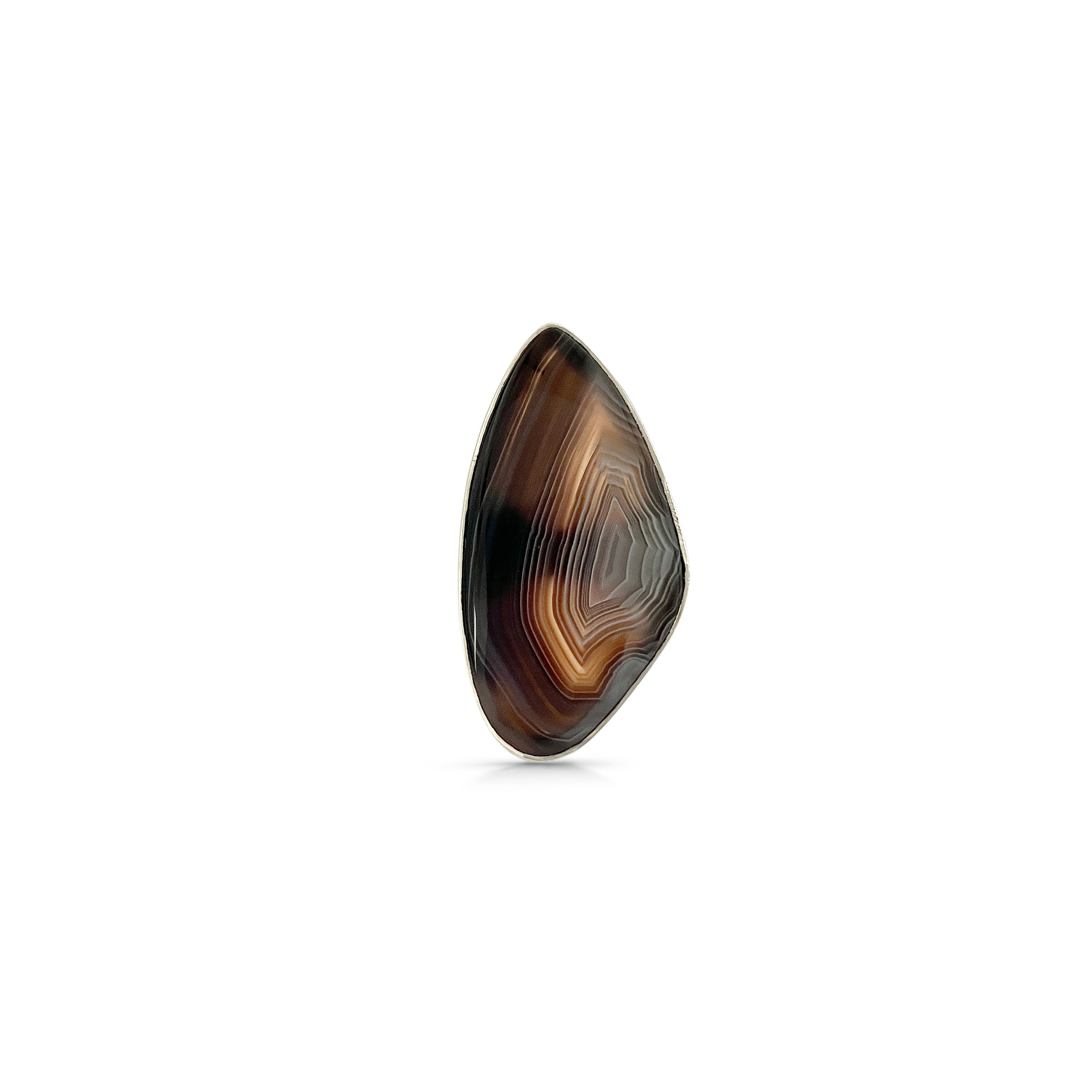 Botswana Agate Ring-(BWA-2-16)