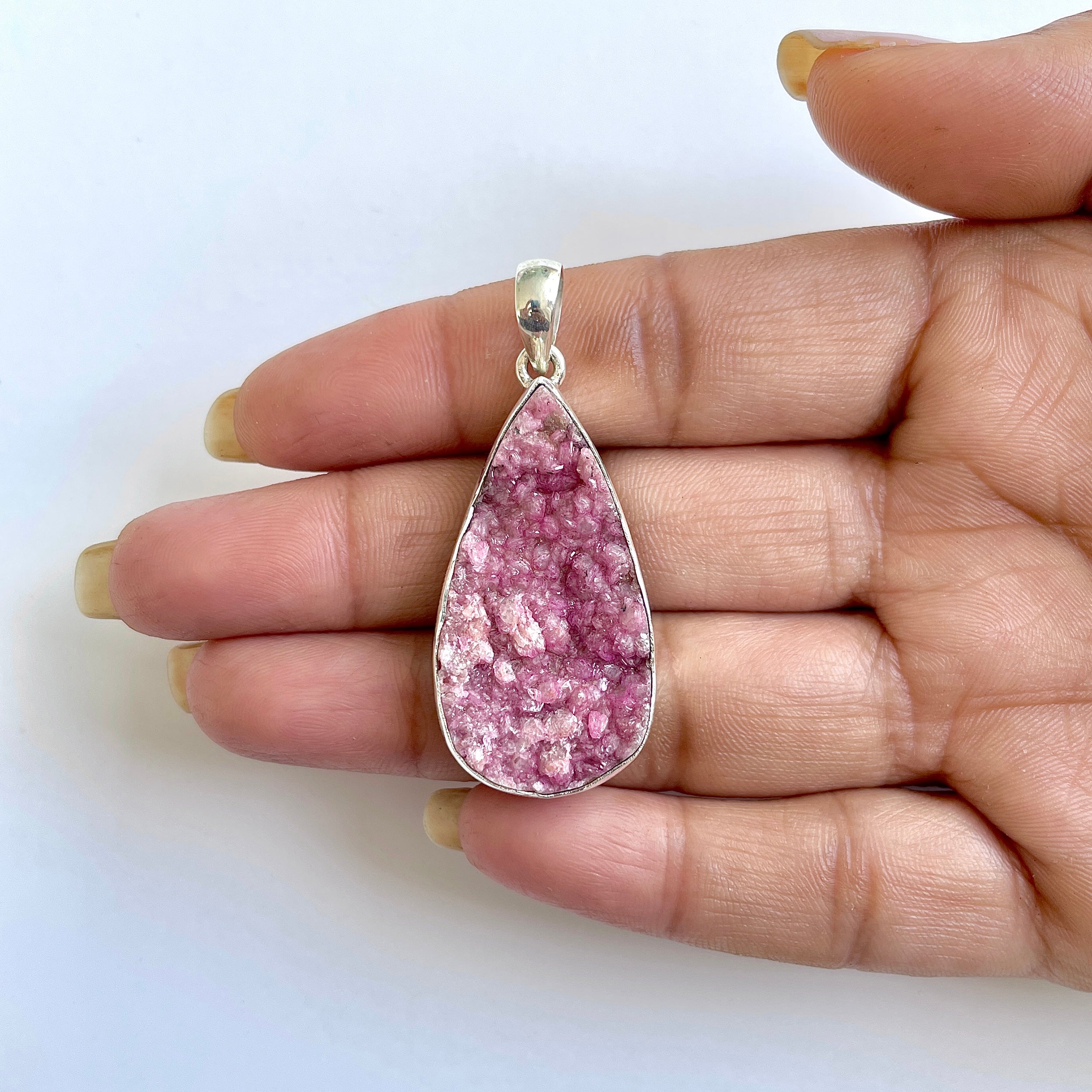 Cobalt Calcite Pendant-(CBC-1-10)