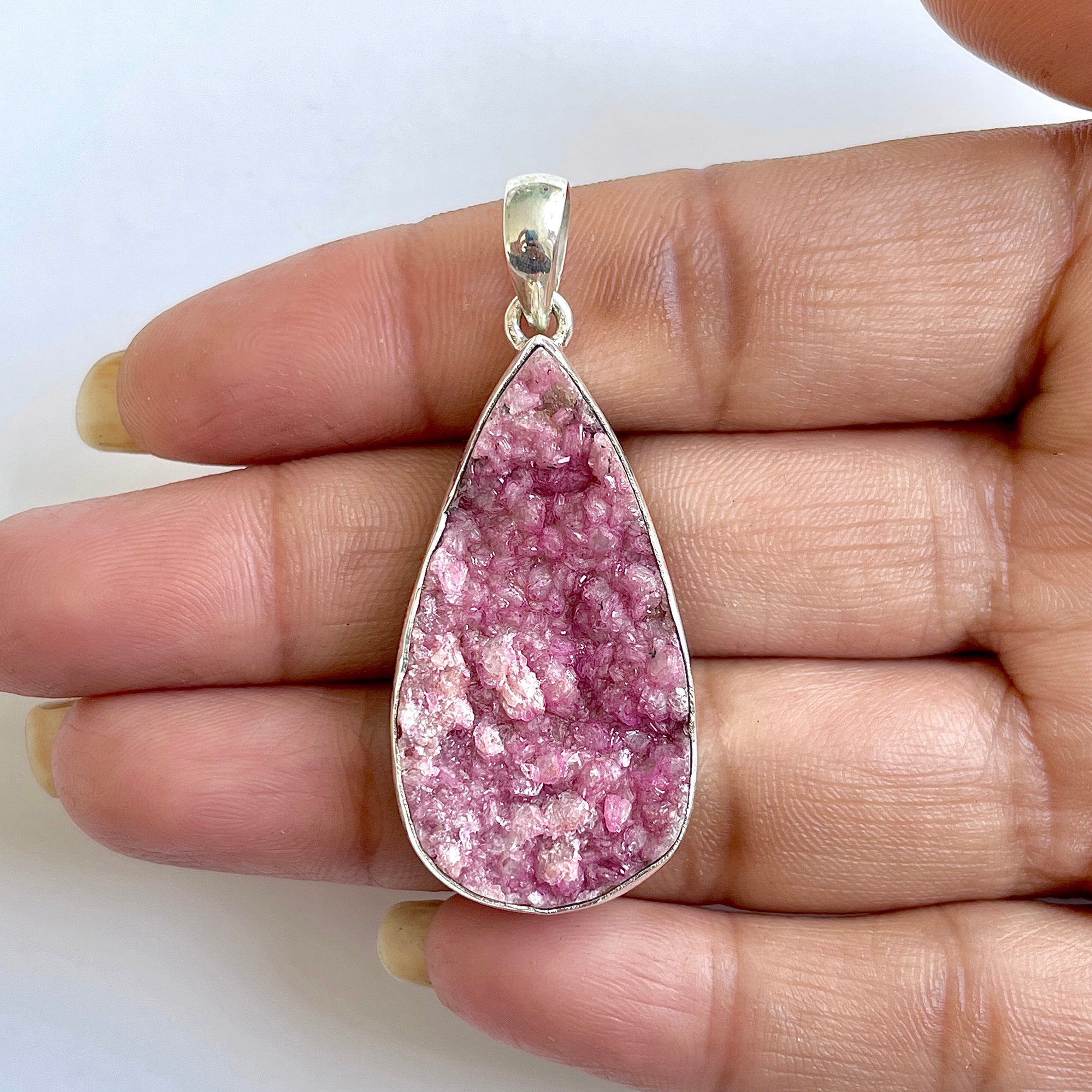 Cobalt Calcite Pendant-(CBC-1-10)